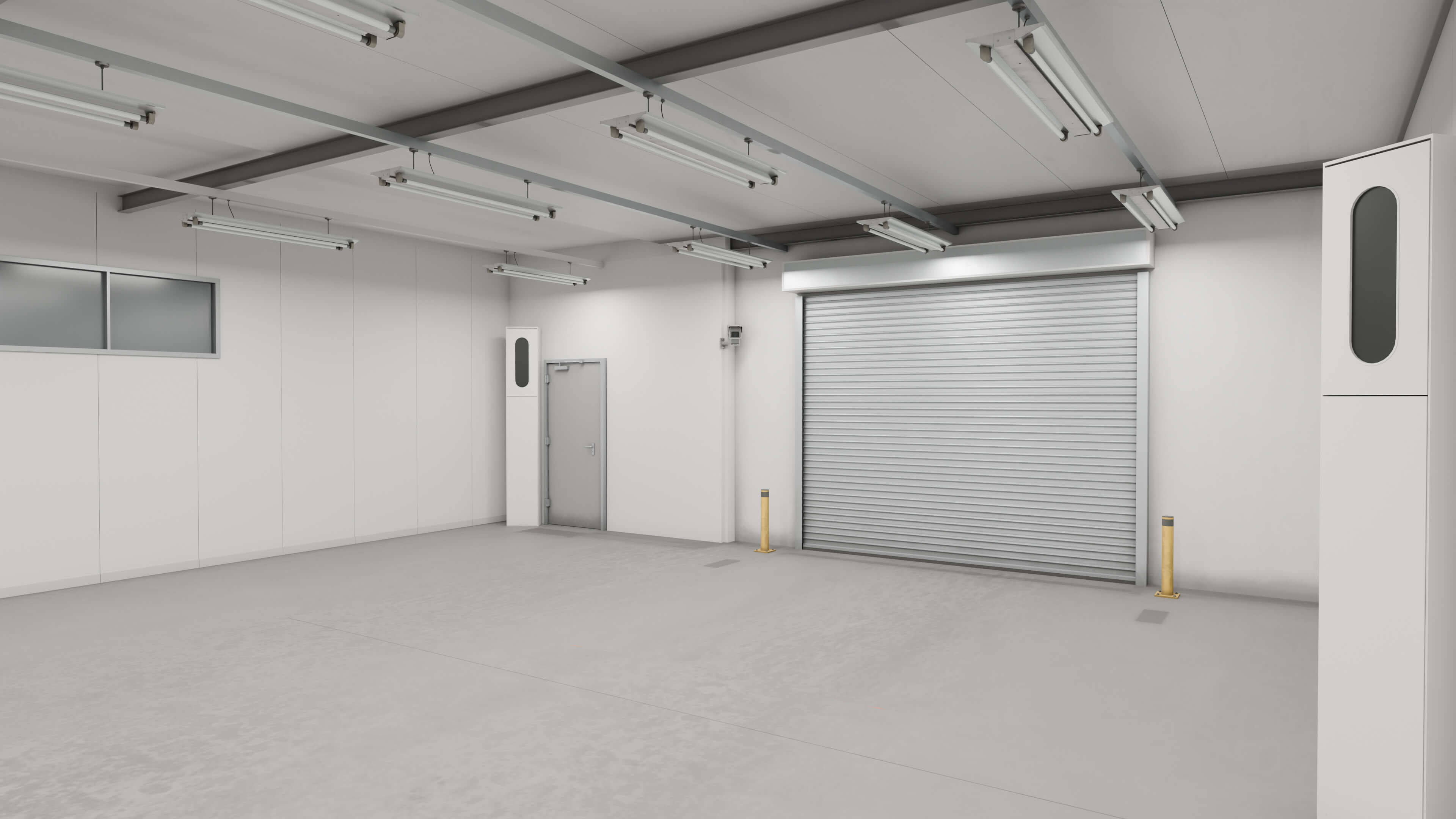 Auction Bay Japanese Automotive Photo Interior 3D Scene 3D Model