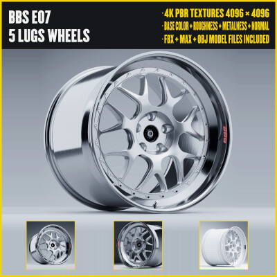 BBS WHEELS - E07 5 lugs version
