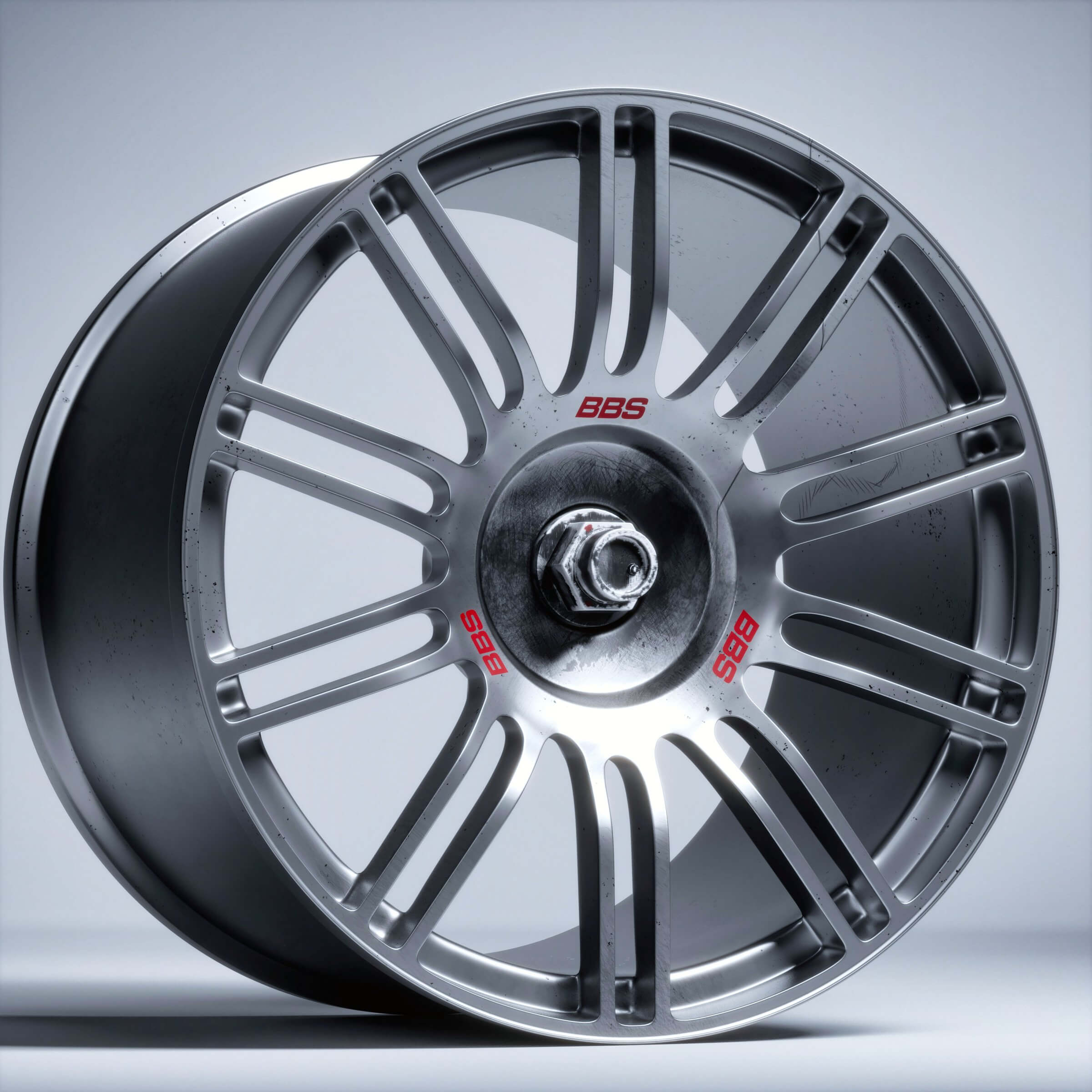 BBS Wheels - RE594 RE595 3D Model