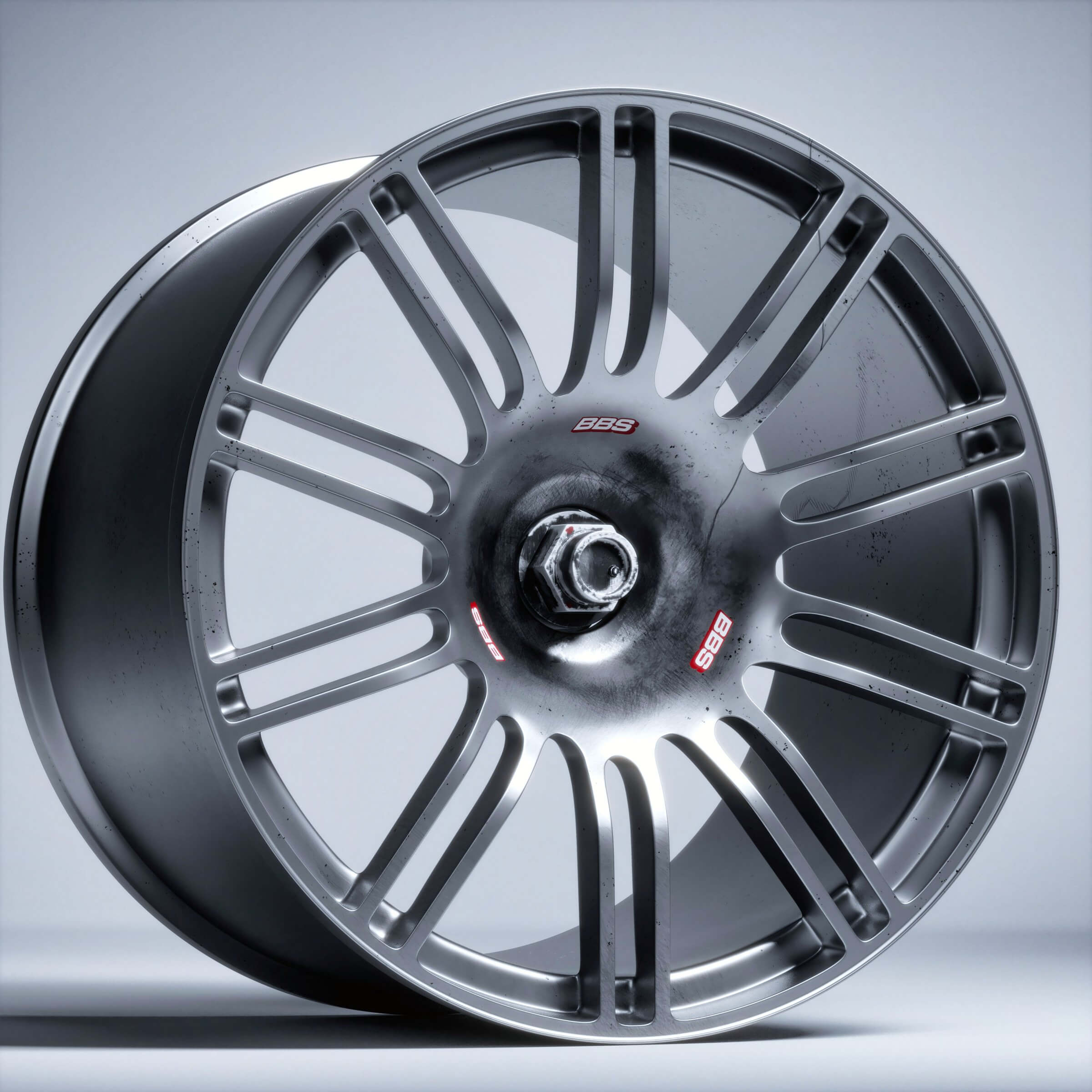 BBS Wheels - RE594 RE595 3D Model