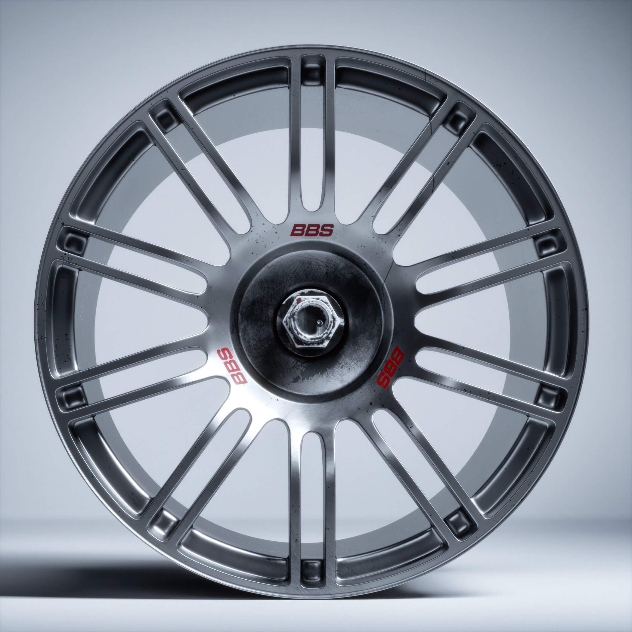 BBS Wheels - RE594 RE595 3D Model