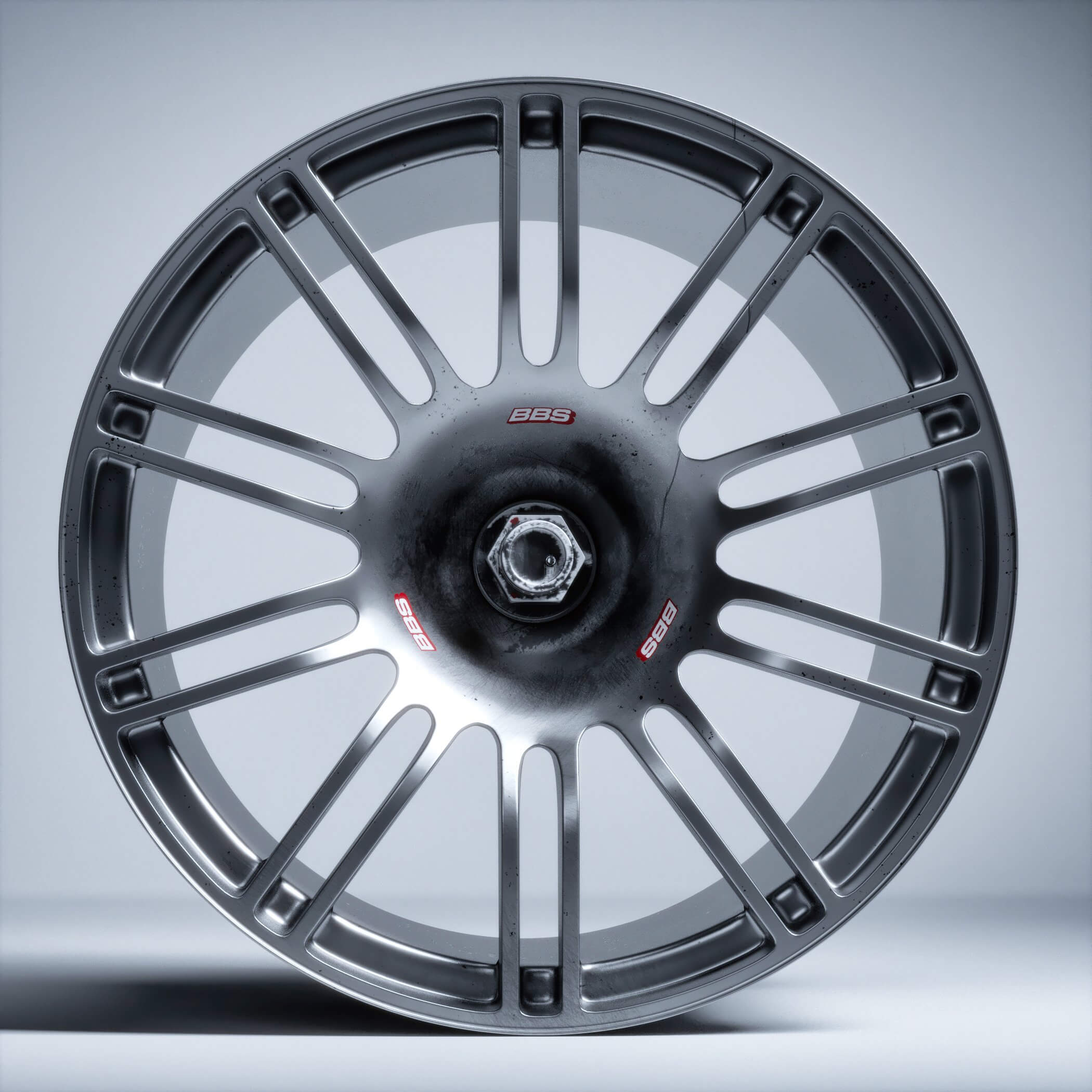 BBS Wheels - RE594 RE595 3D Model