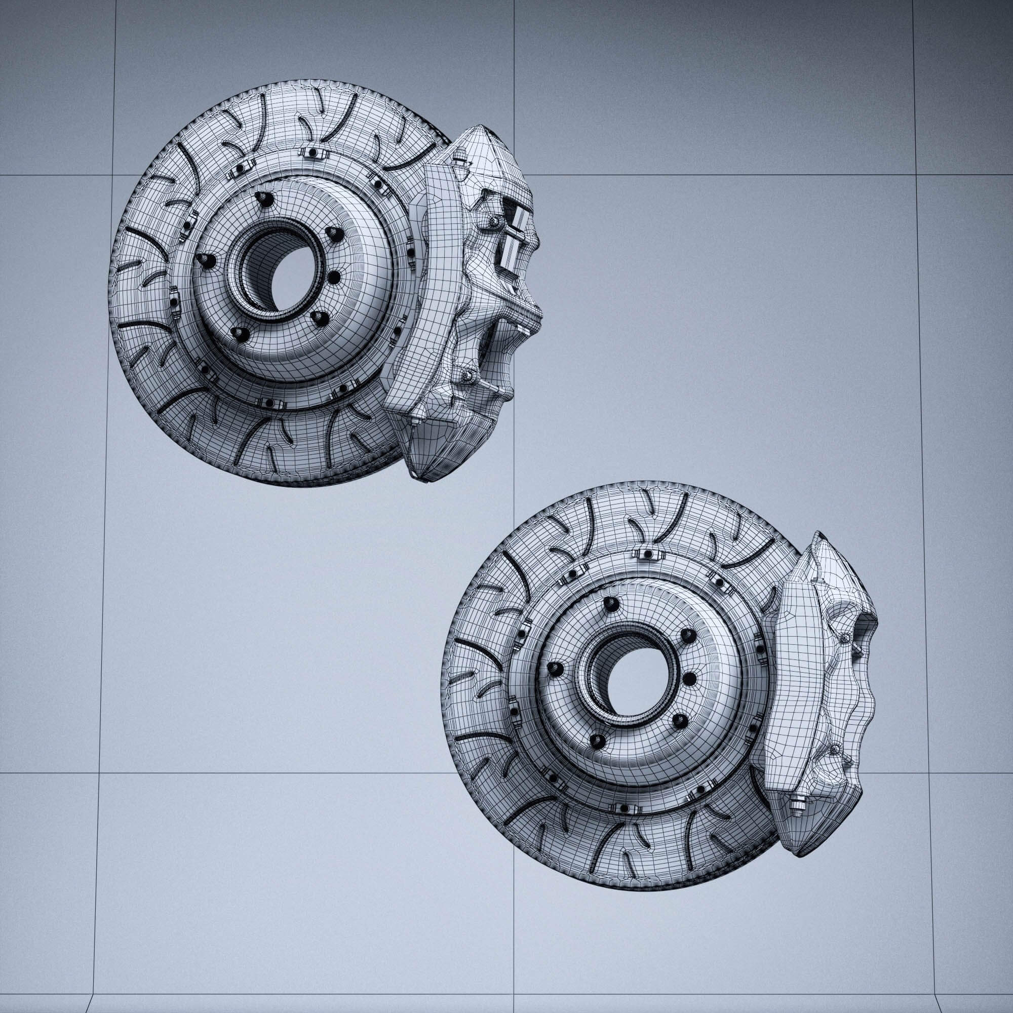 BIG Brake Kits 3D Model