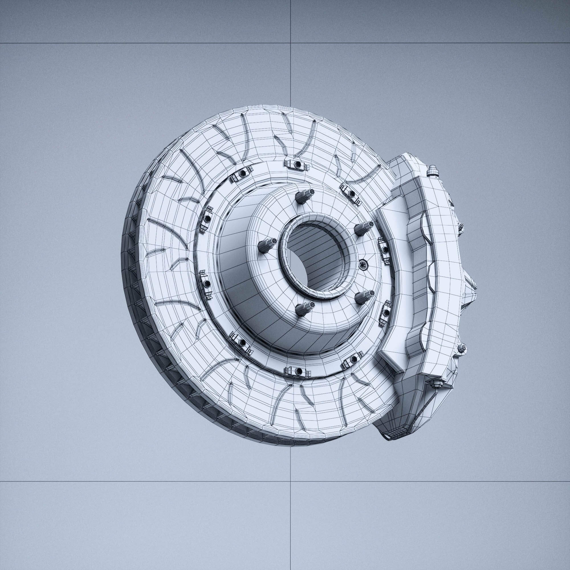 BIG Brake Kits 3D Model