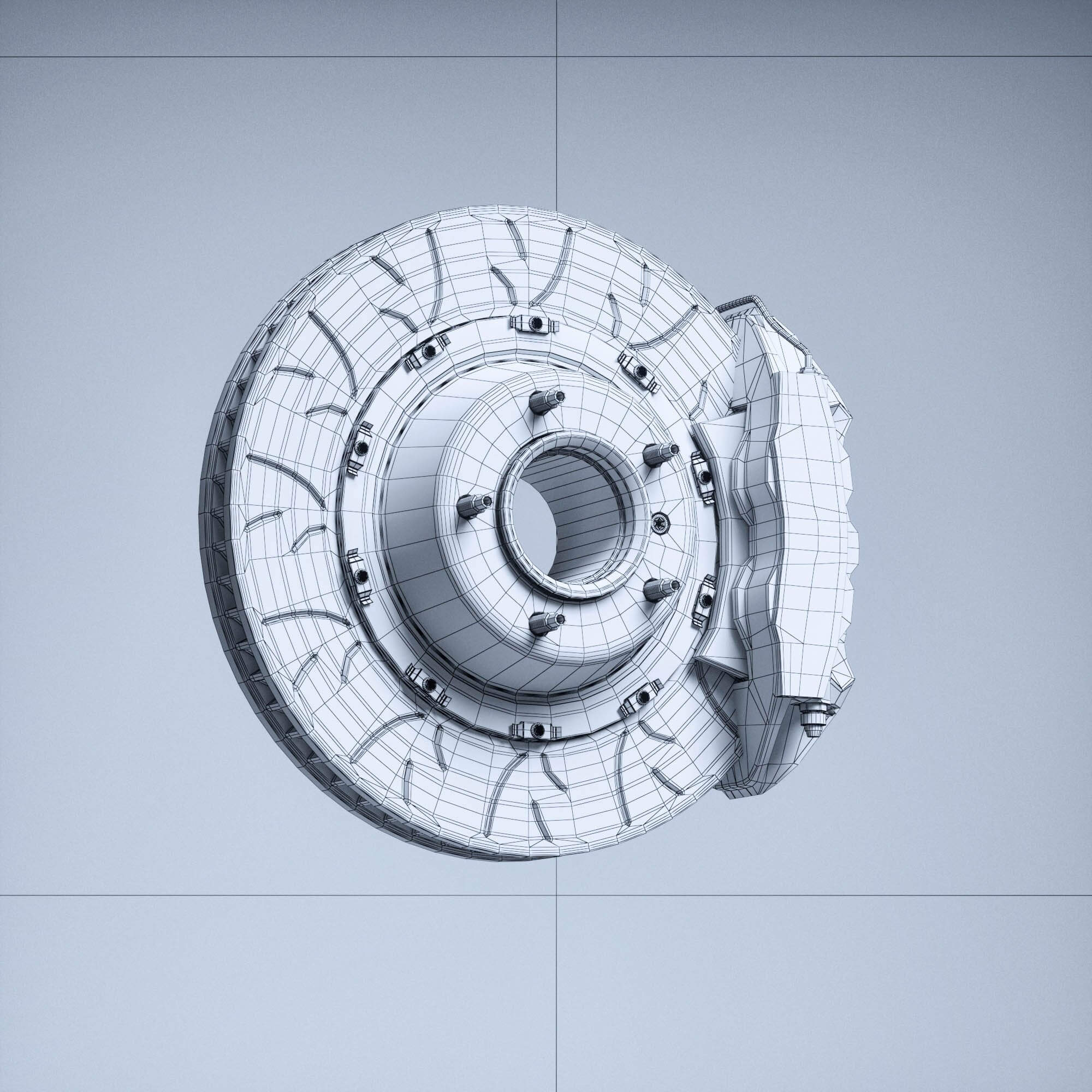 BIG Brake Kits 3D Model