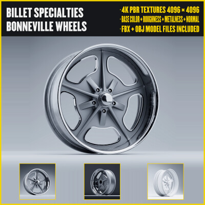 Billet Specialties BONNEVILLE Wheels
