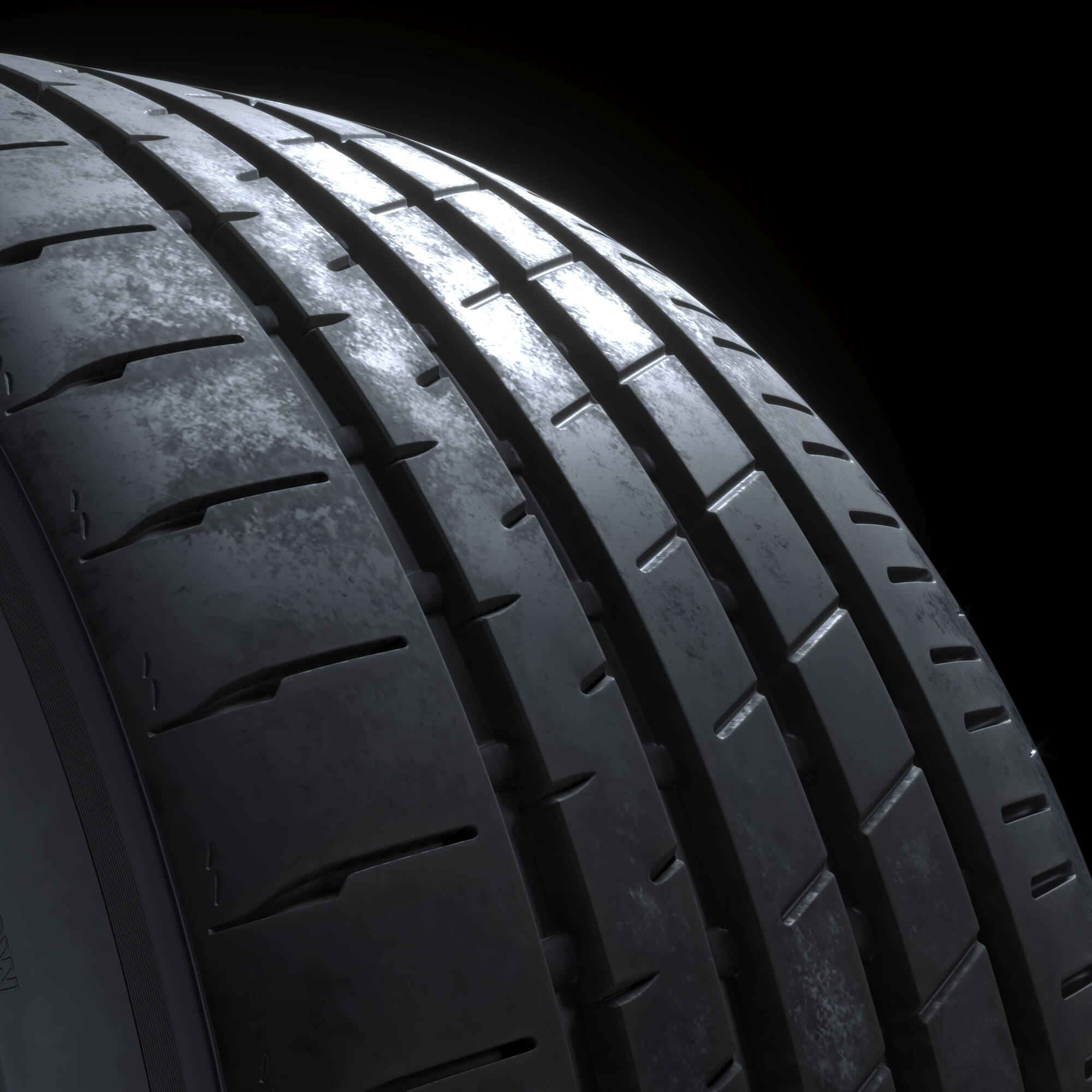 Bridgestone Potenza S007 3D Model