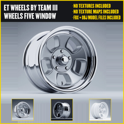 ET Wheels by Team III Wheels FIVE WINDOW