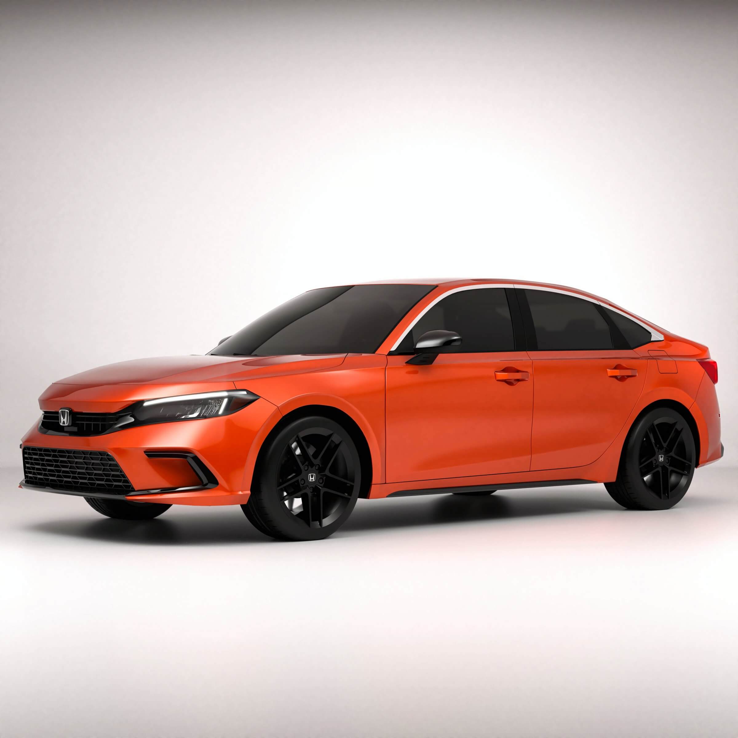 Honda Civic Prototype 2022 3D Model