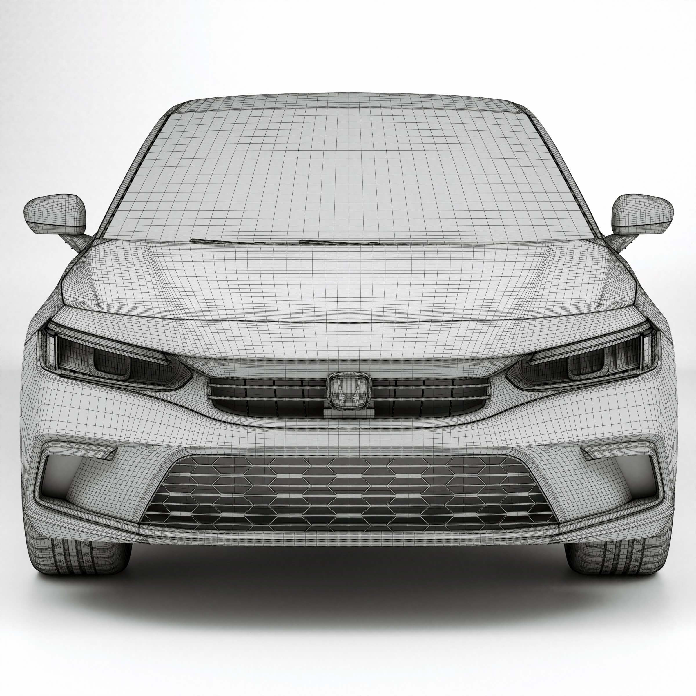 Honda Civic Prototype 2022 3D Model