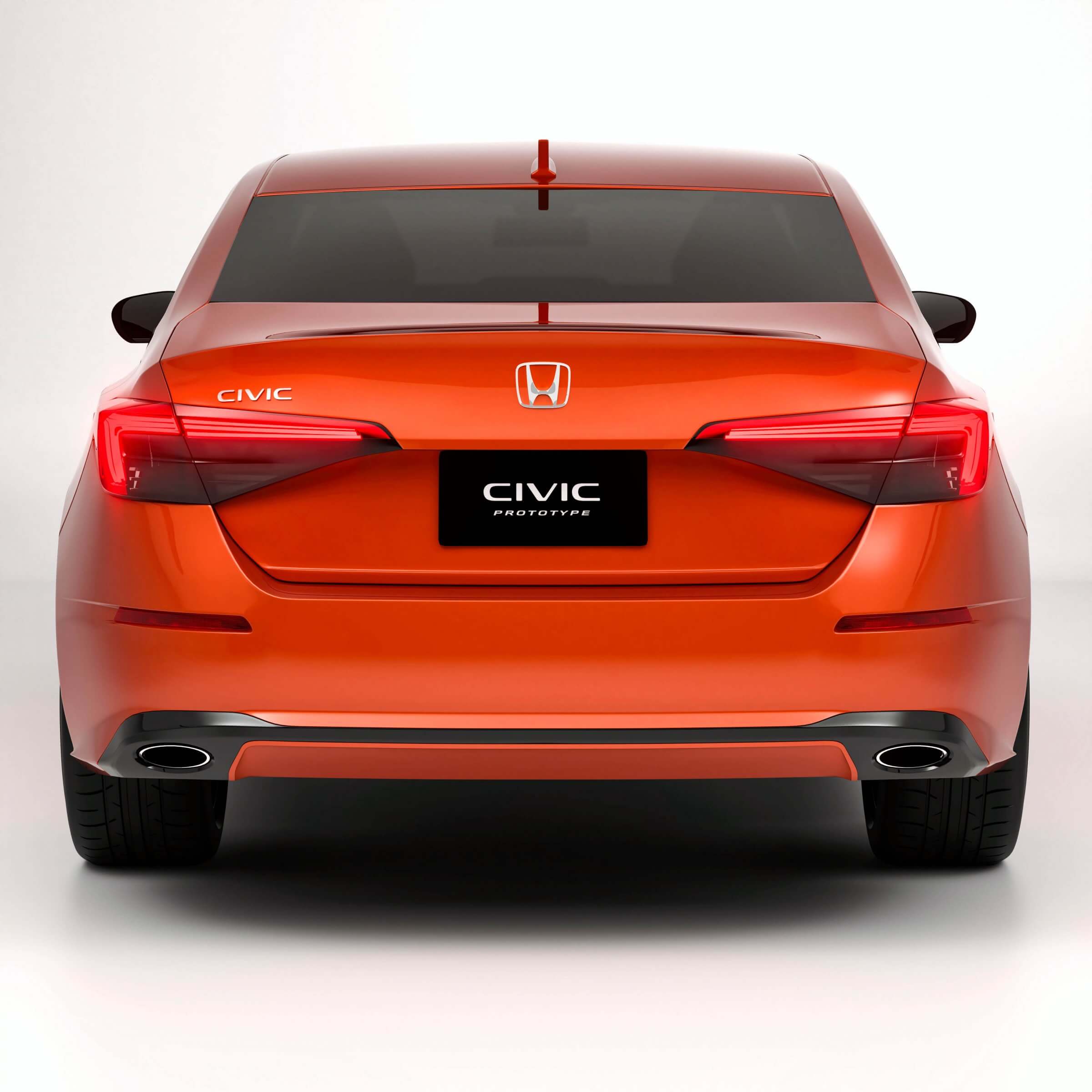 Honda Civic Prototype 2022 3D Model