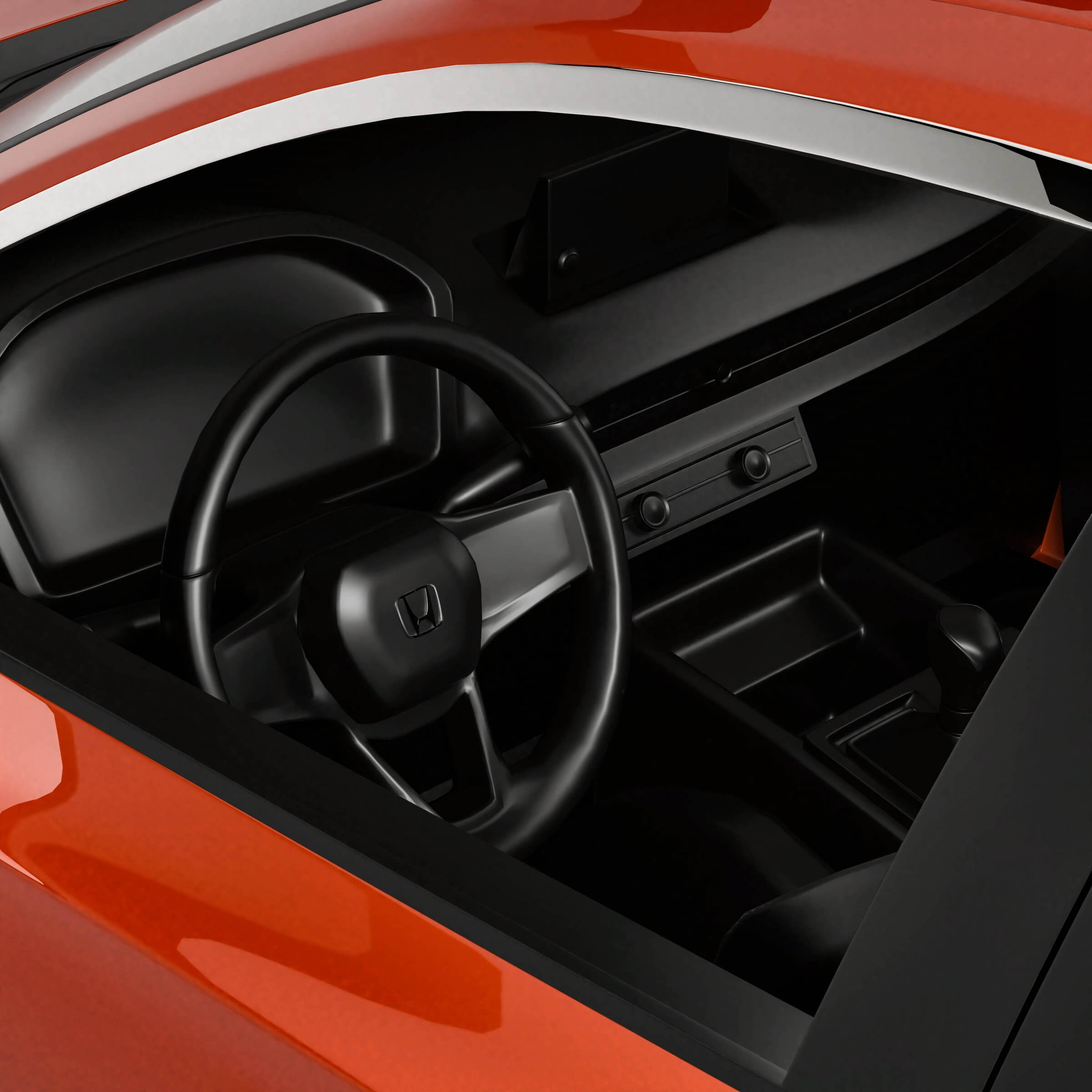 Honda Civic Prototype 2022 3D Model