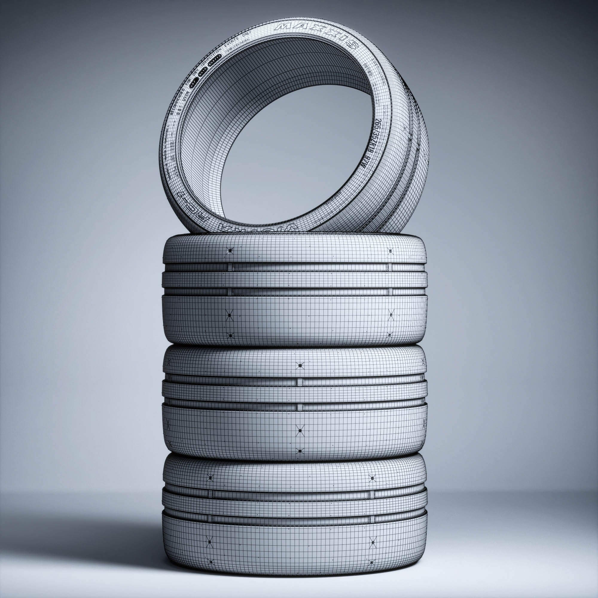Maxxis Tires - Victra RC-1 3D Model