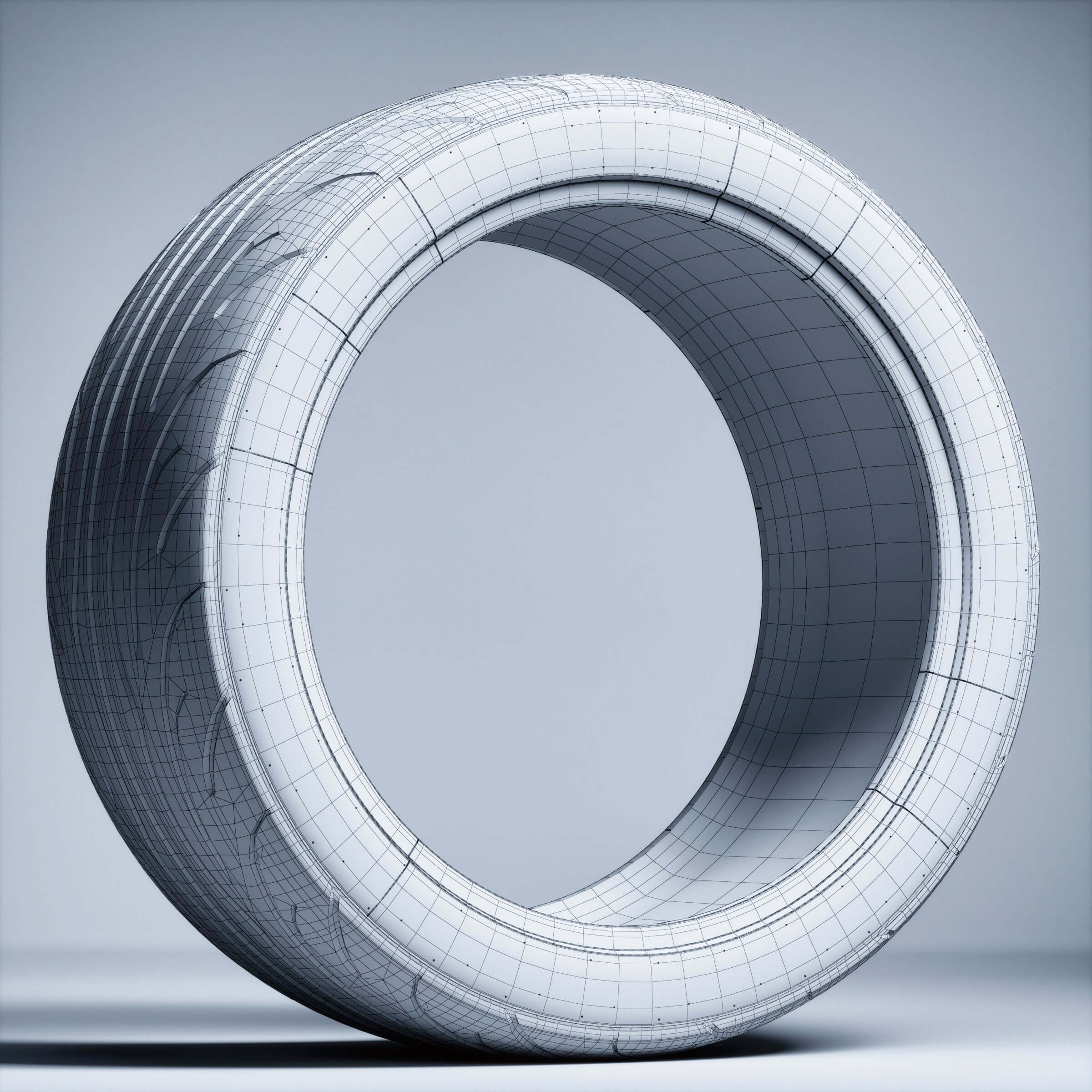 Nankang Tires - NS2R Semi Slick Tire 3D Model