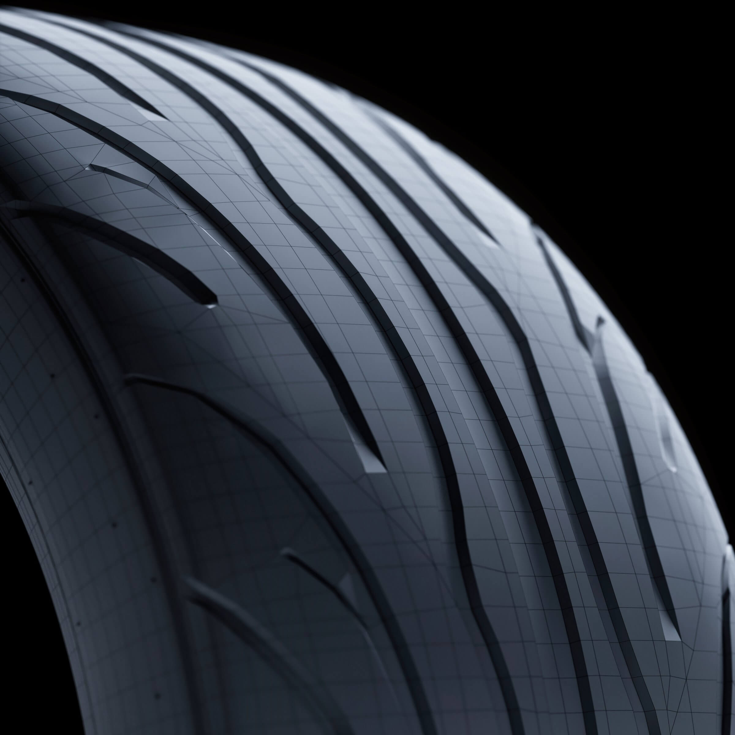 Nankang Tires - NS2R Semi Slick Tire 3D Model