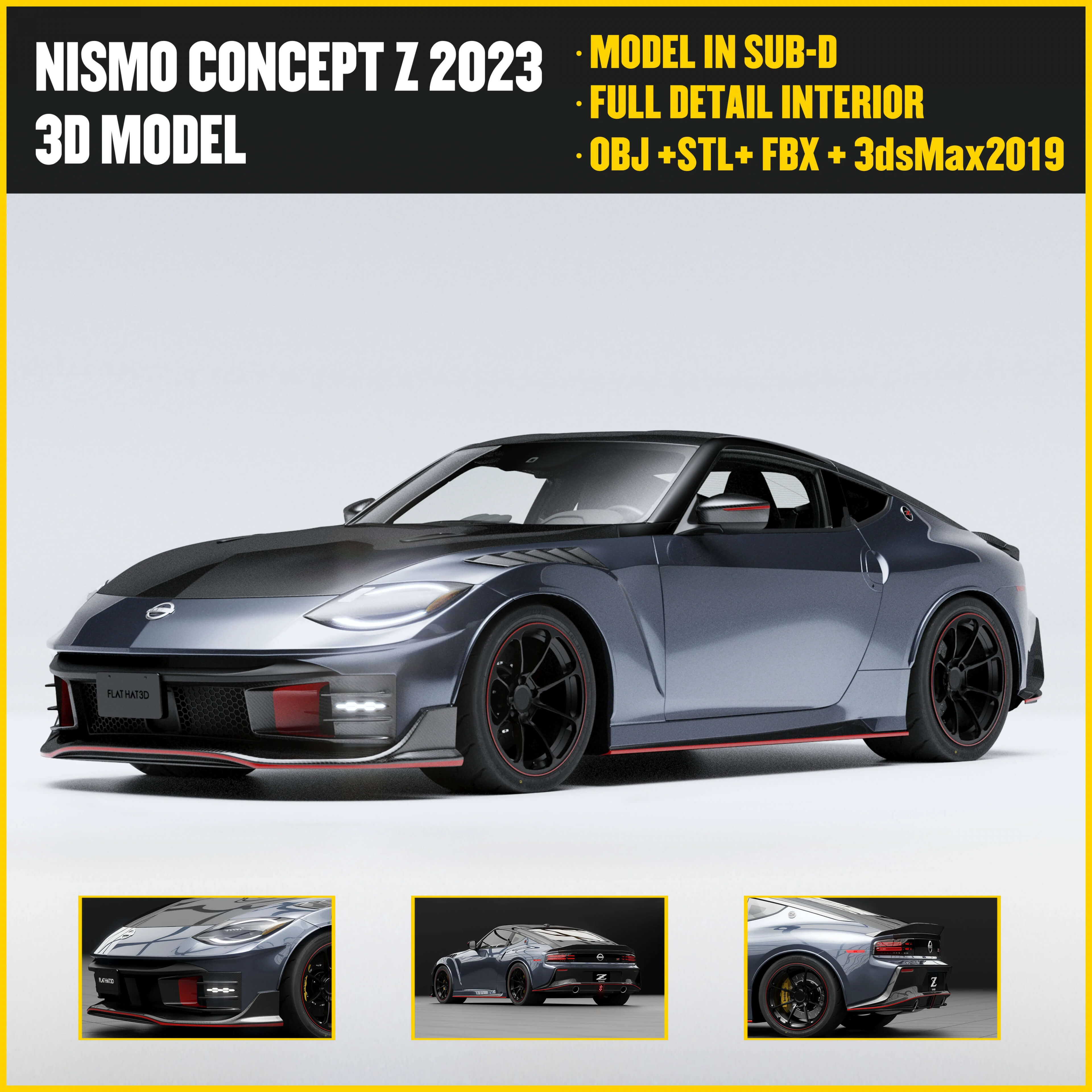 Nismo Concept Z 2023 3D Model