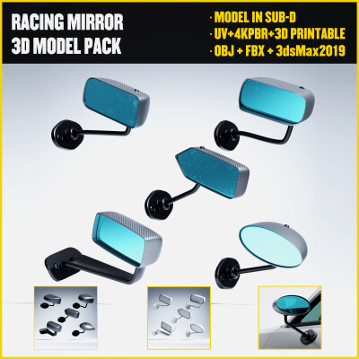 RACING MIRROR PACKAGE VOL 1