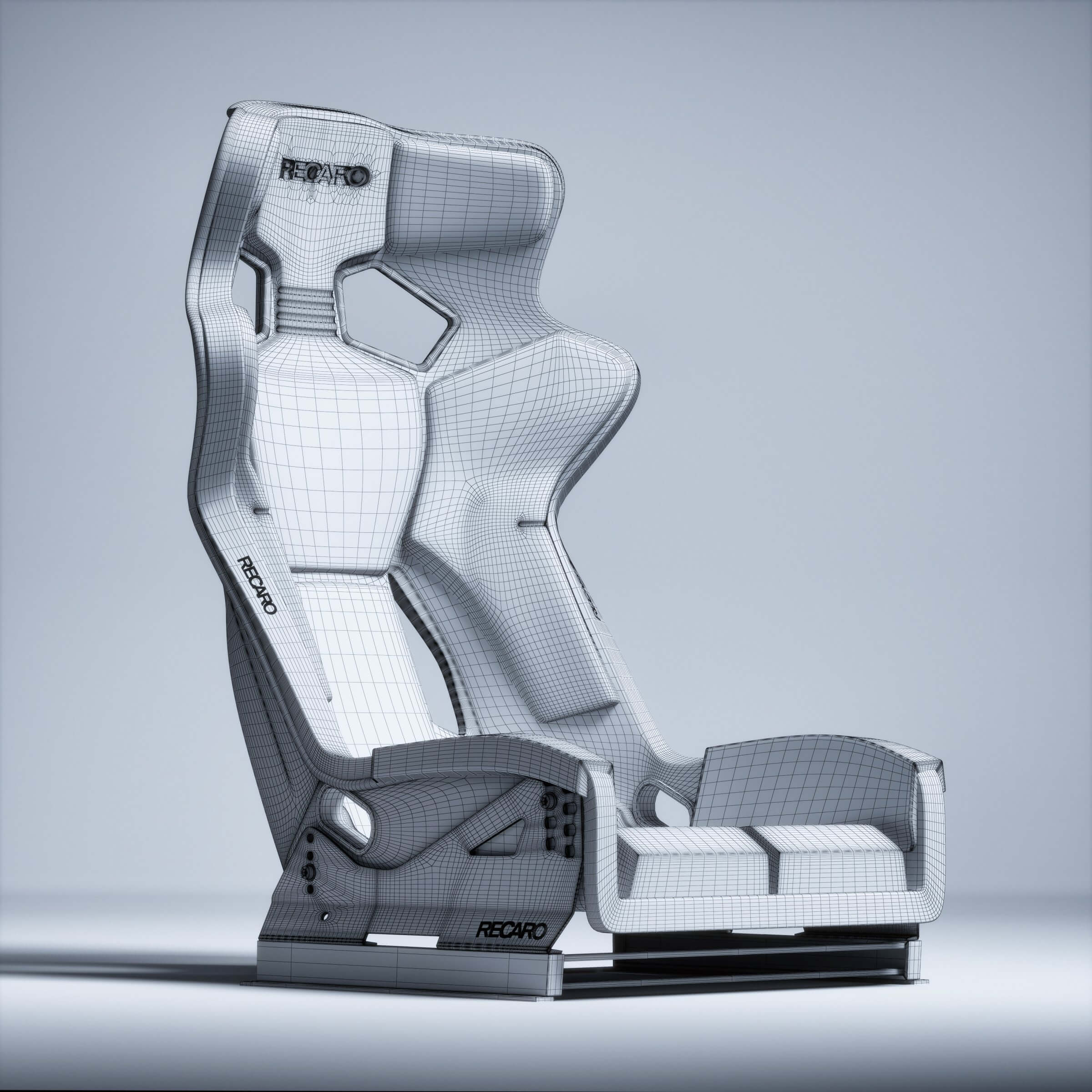 Recaro Pro Racer Rms 2700g 3D Model