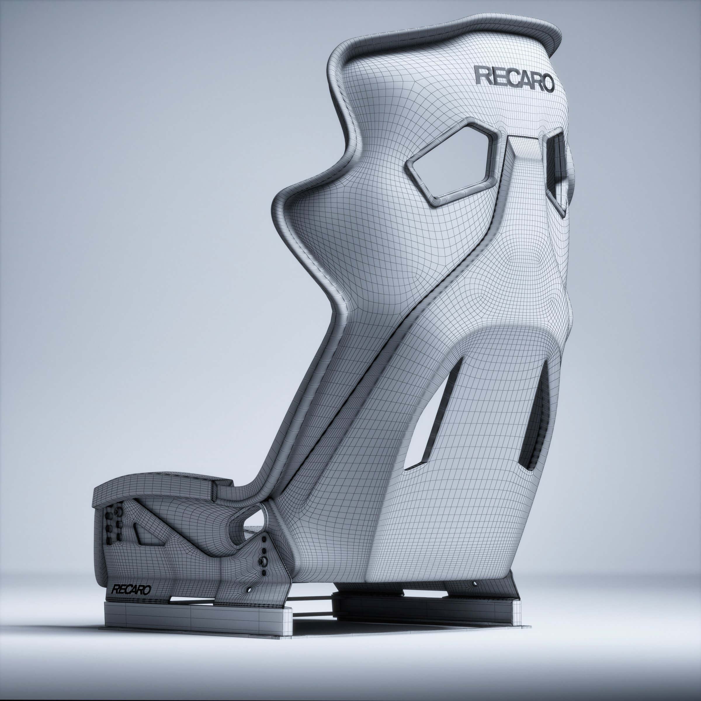 Recaro Pro Racer Rms 2700g 3D Model