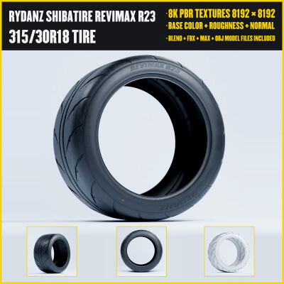 RYDANZ SHIBATIRE REVIMAX R23 315/30R18 Tire