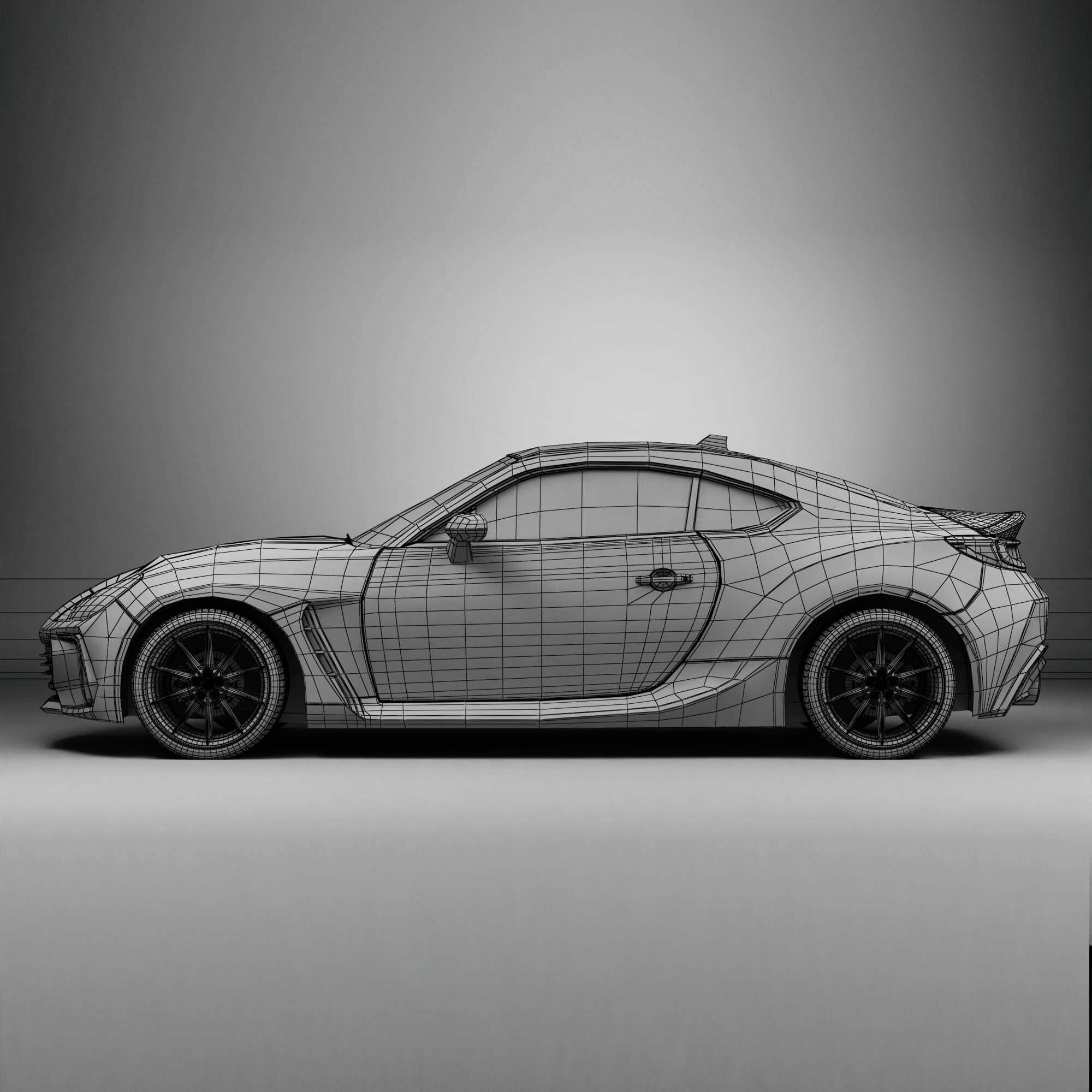 Subaru BRZ 2022 3D Model