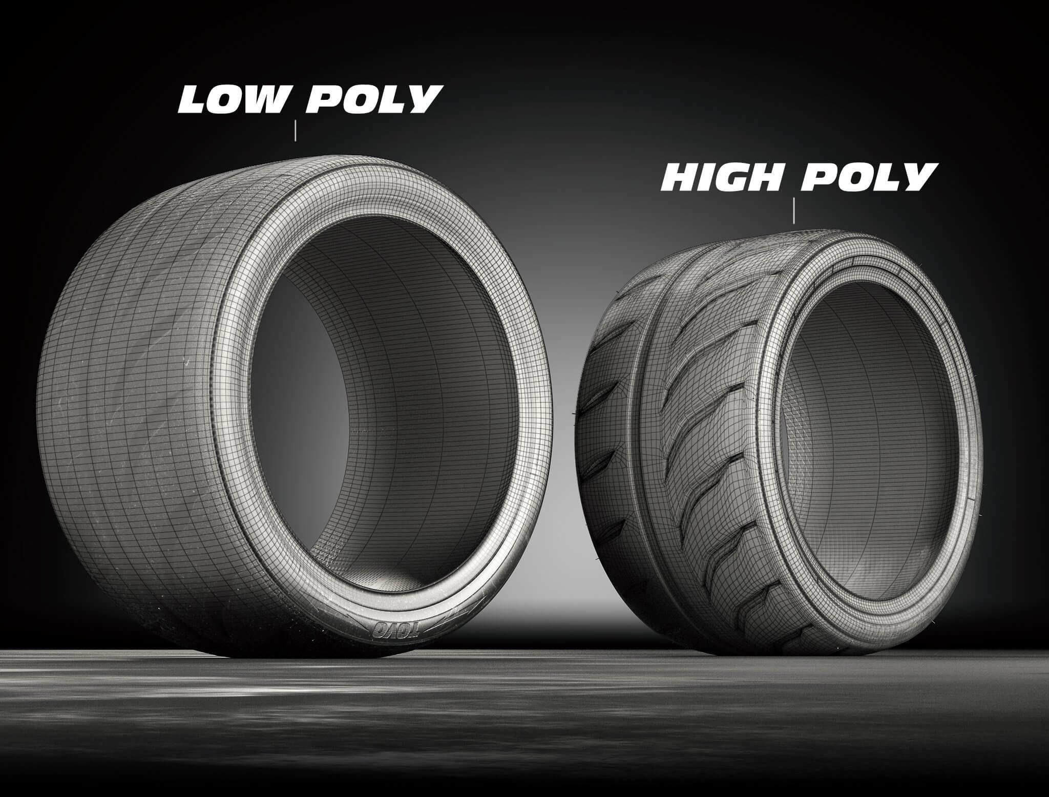 Toyo Proxes R888r 3D Model