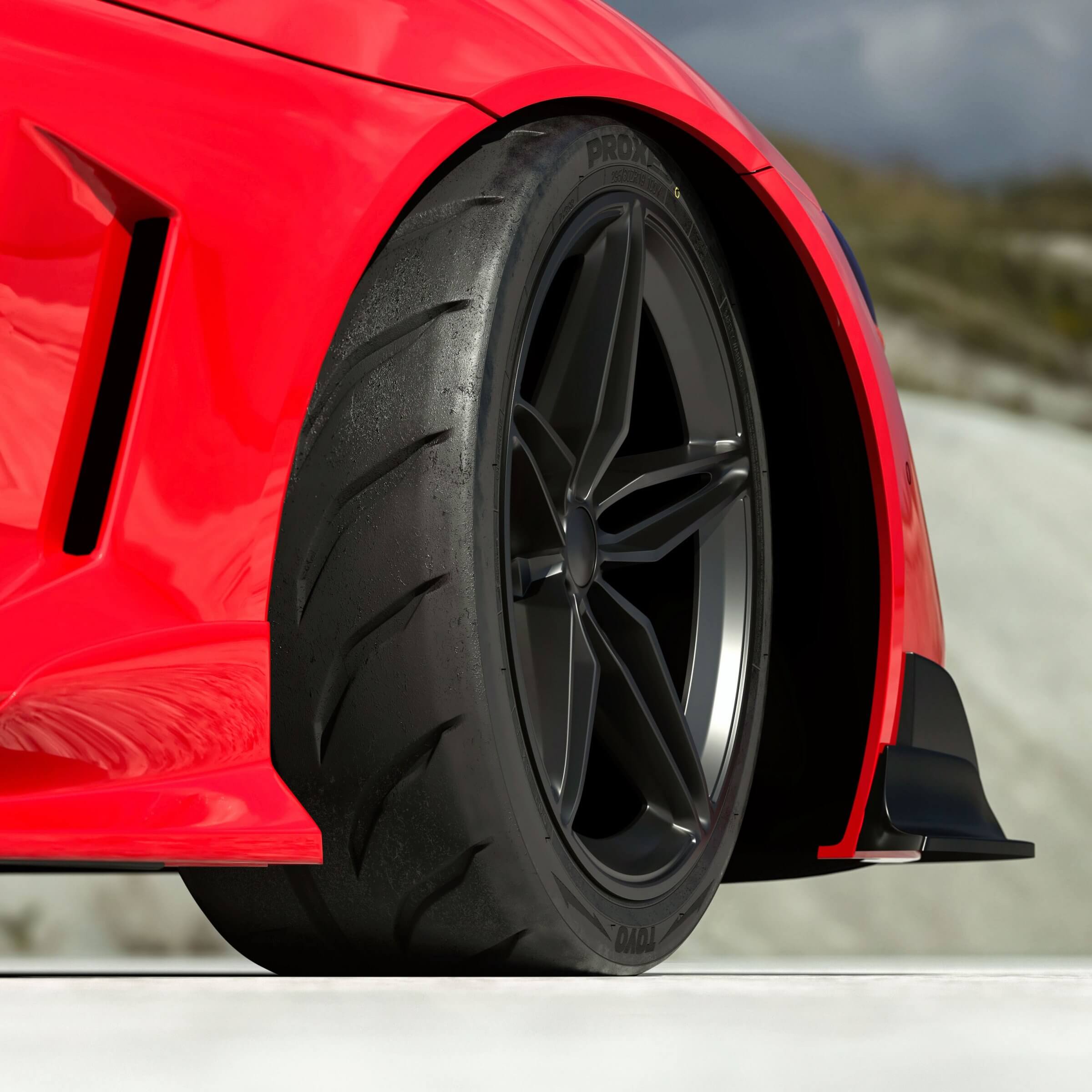 Toyo Proxes R888r 3D Model