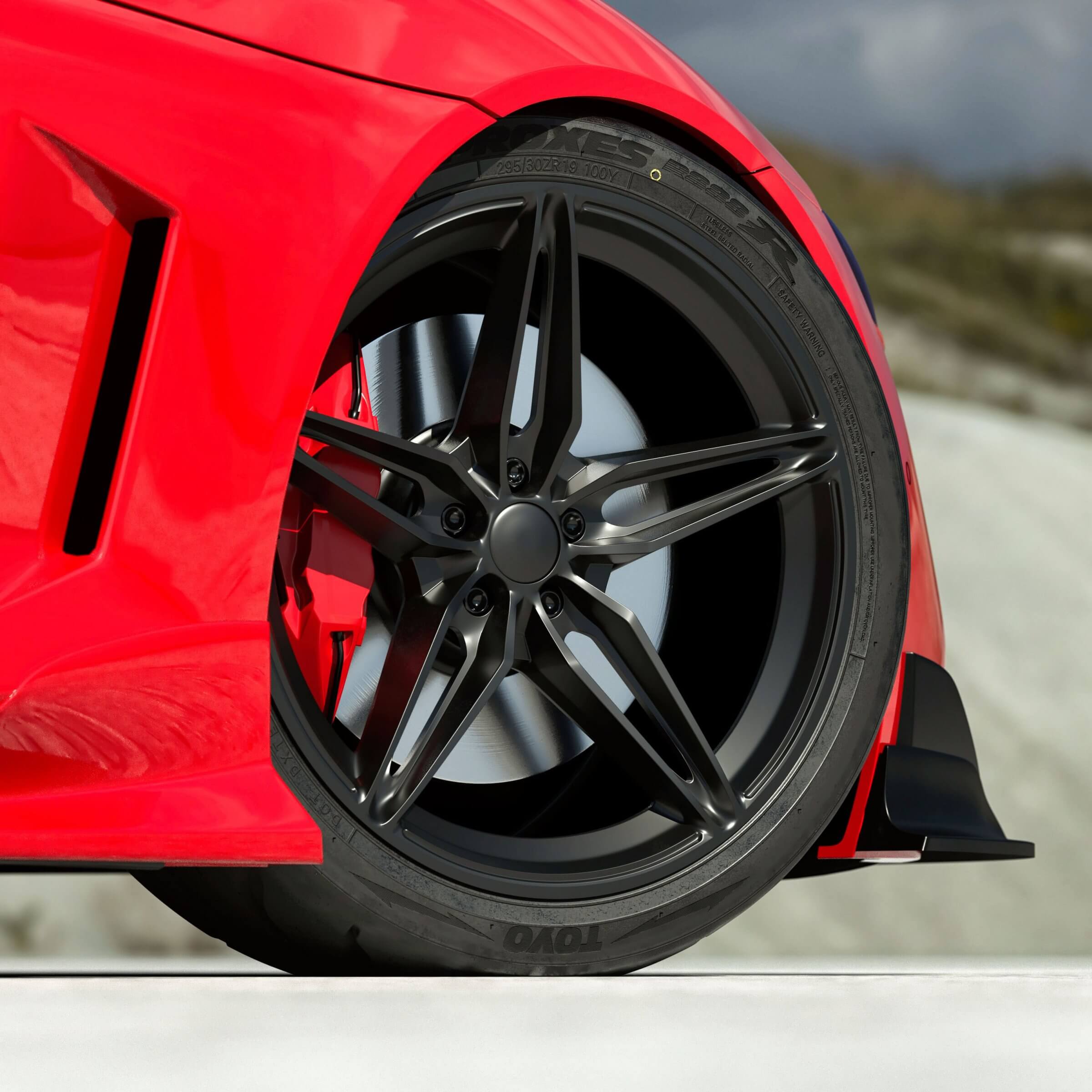 Toyo Proxes R888r 3D Model