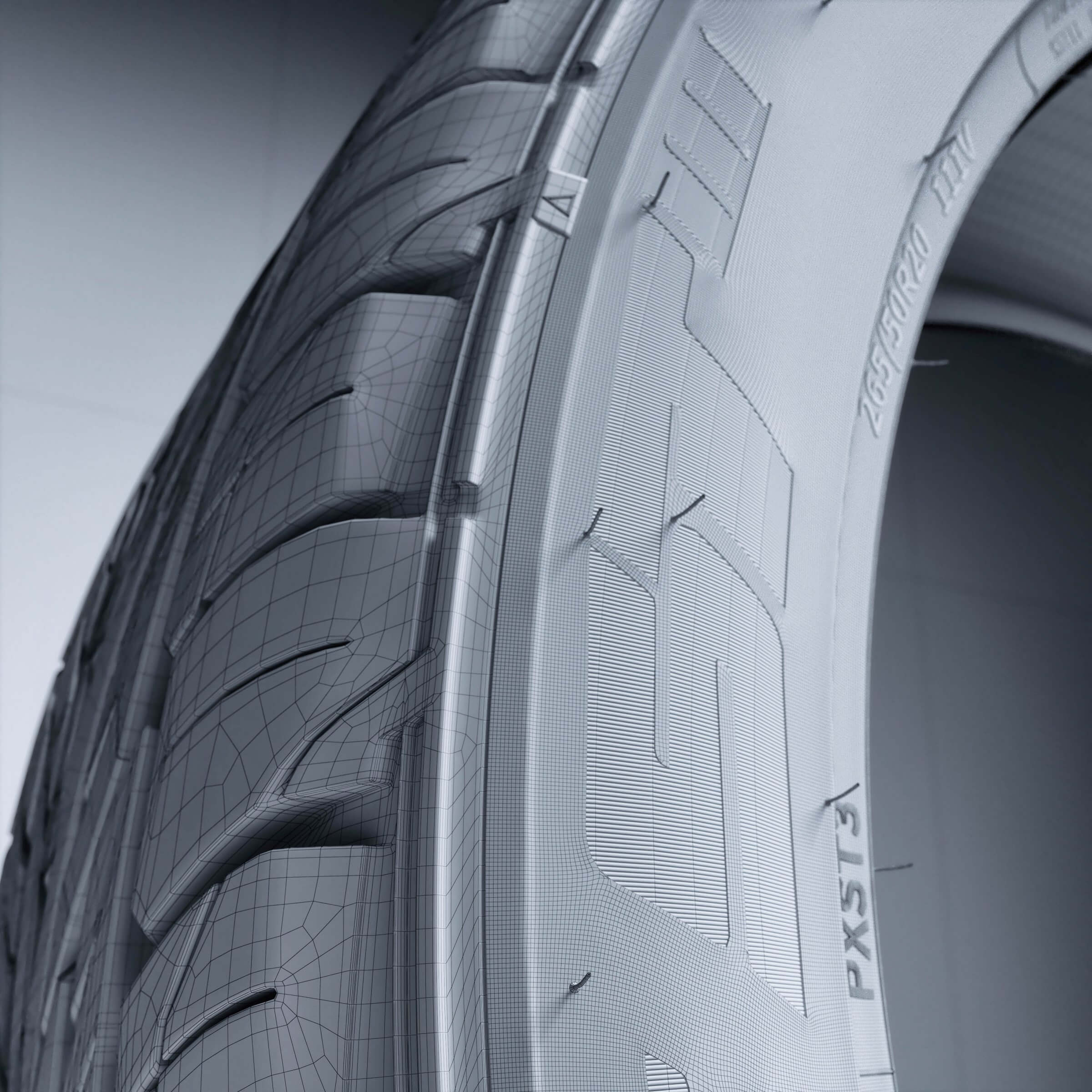 Toyo Proxes St3 3D Model