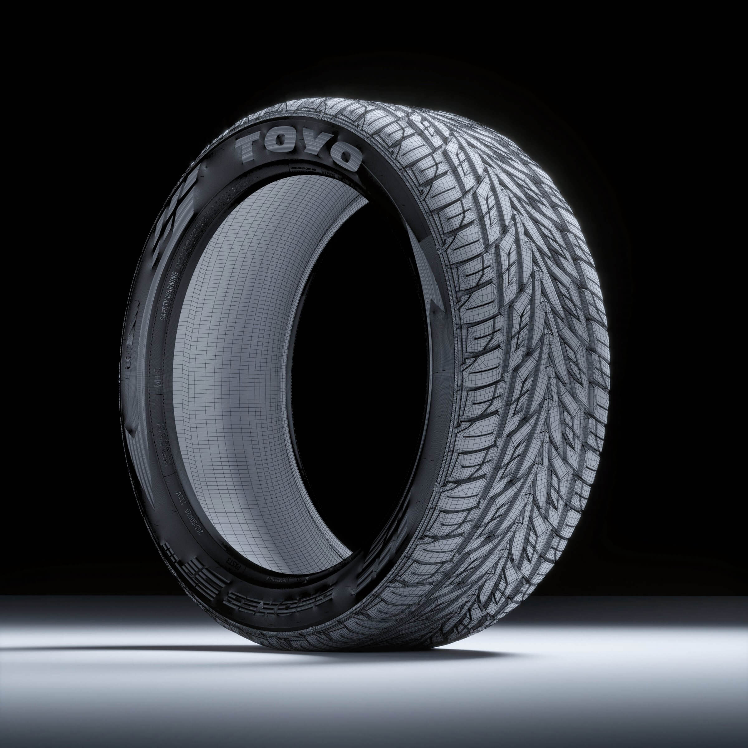 Toyo Proxes St3 3D Model