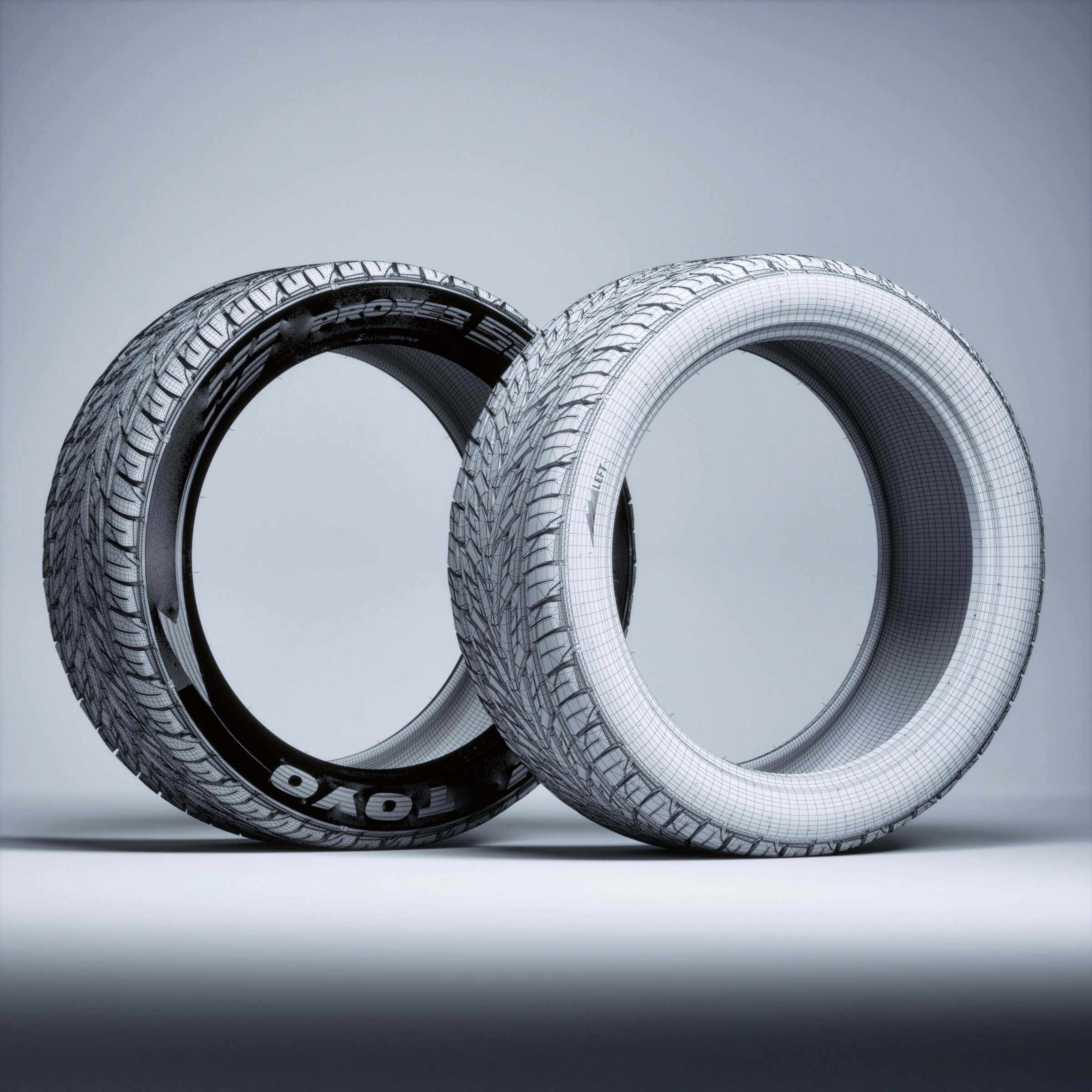 Toyo Proxes St3 3D Model