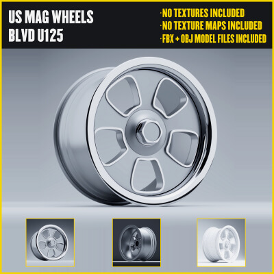 US MAG Wheels BLVD U125