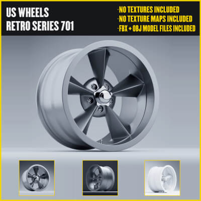 US Wheels Retro Series 701