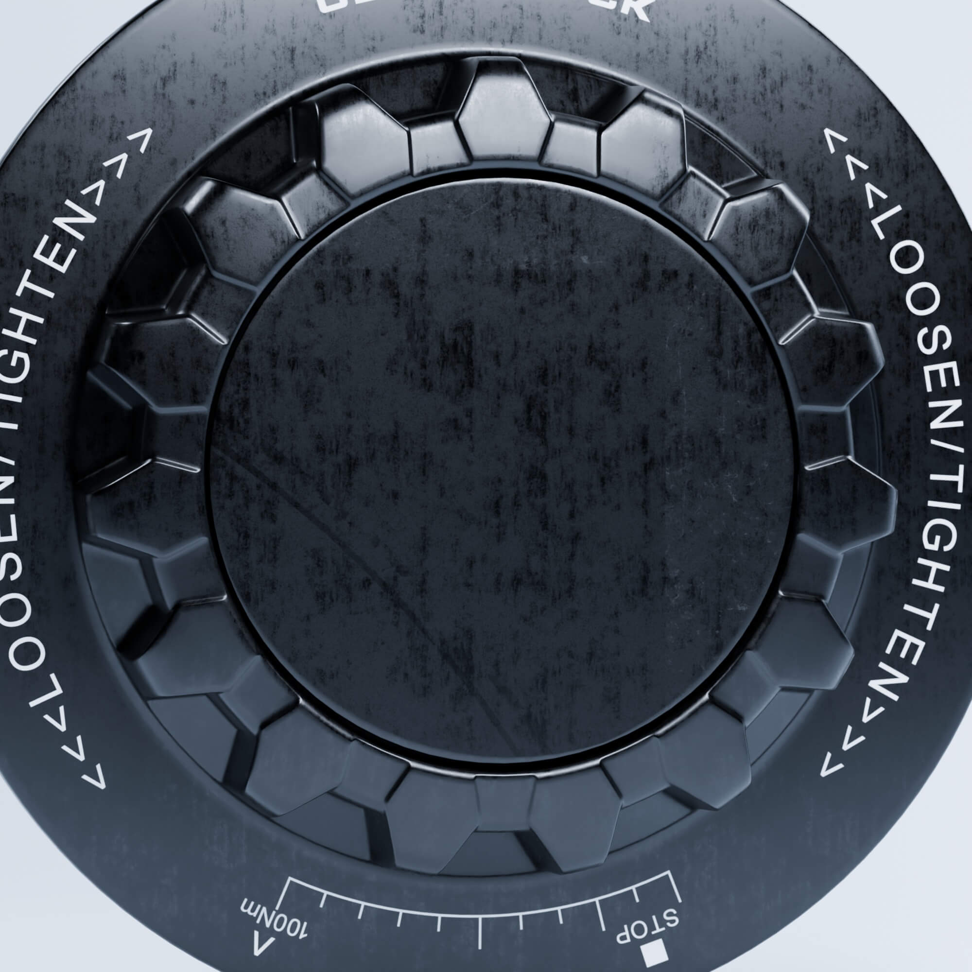 Wheel Center Lock 3D Model
