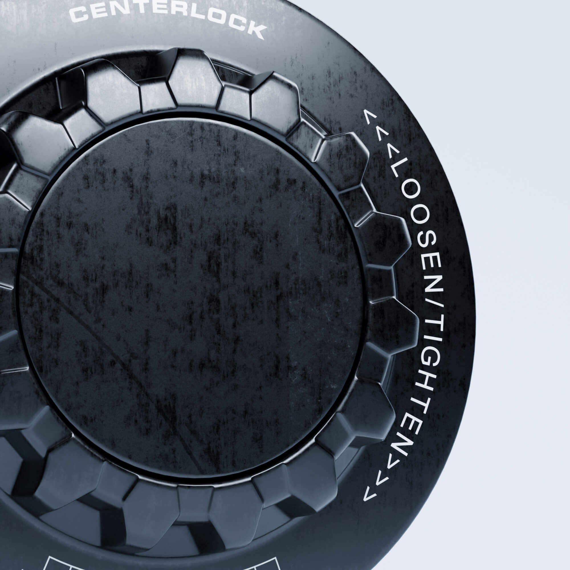 Wheel Center Lock 3D Model