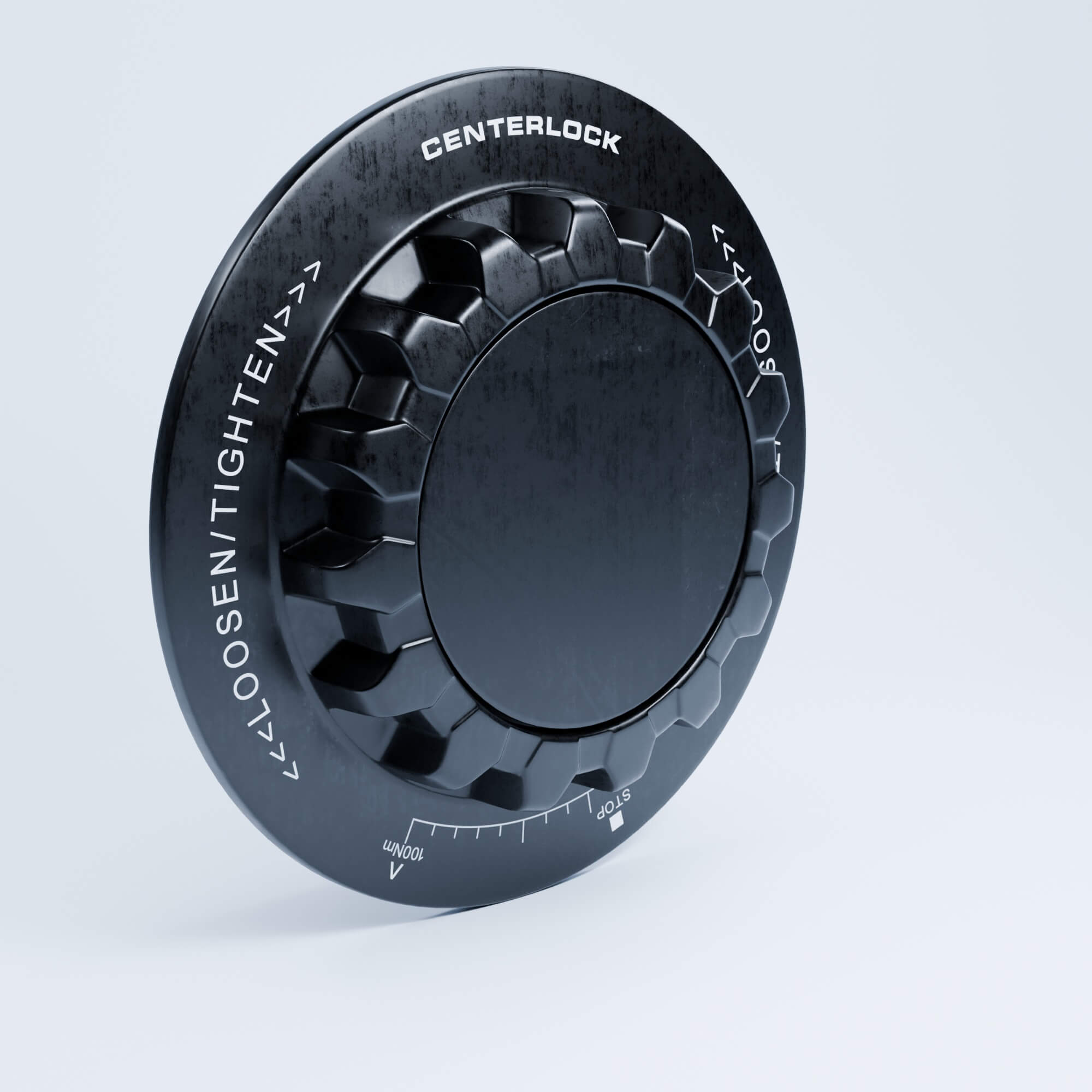 Wheel Center Lock 3D Model