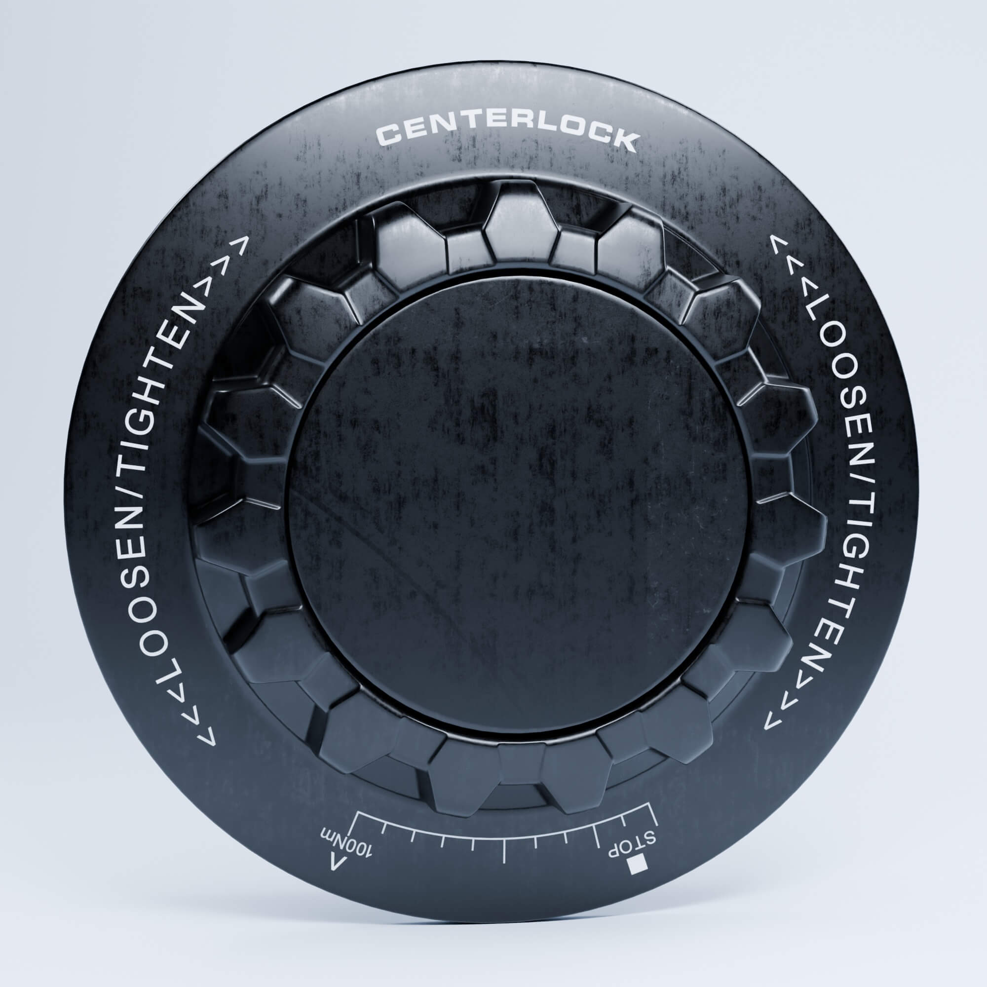 Wheel Center Lock 3D Model