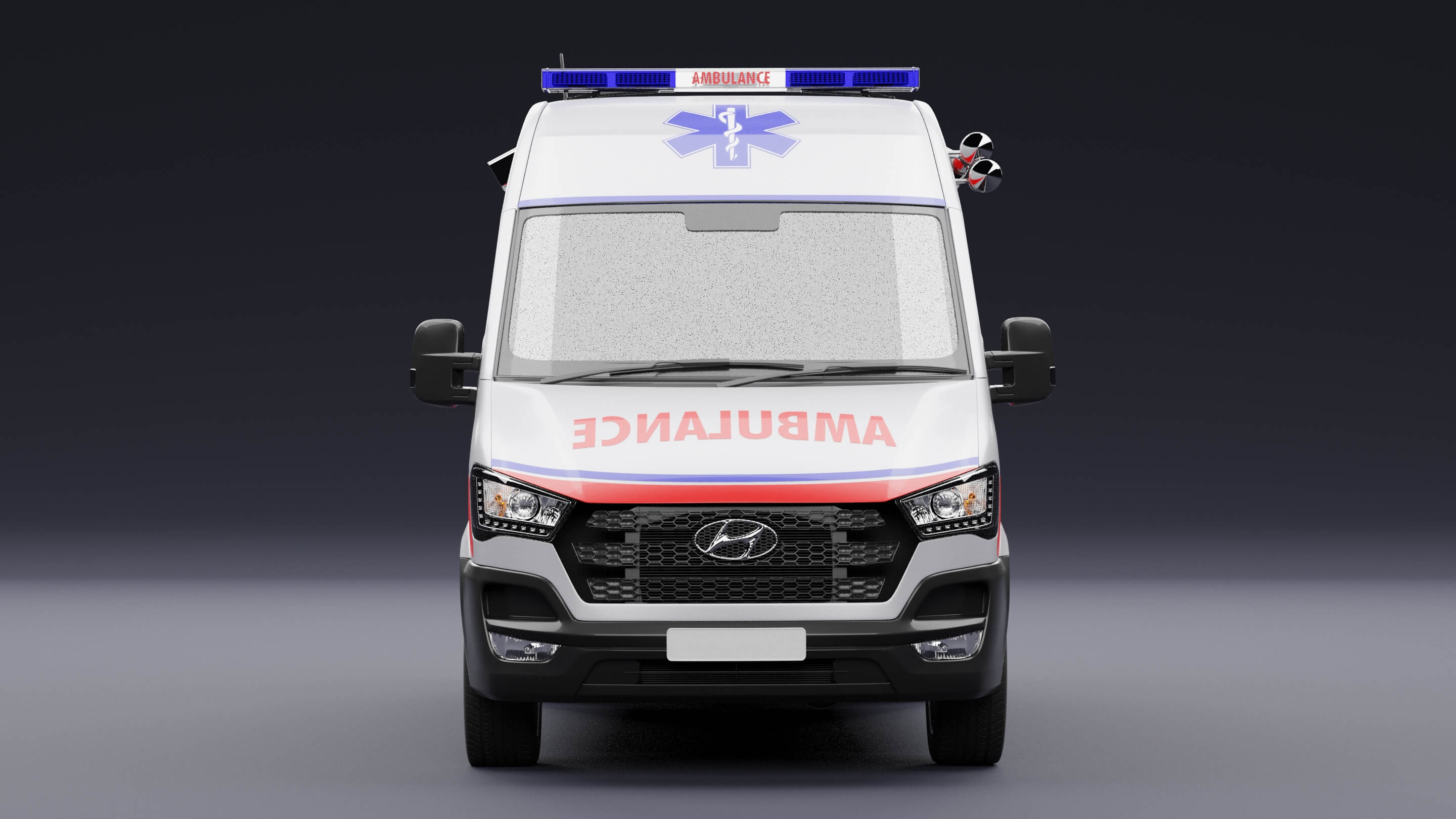 Ambulance Honda 3D Model
