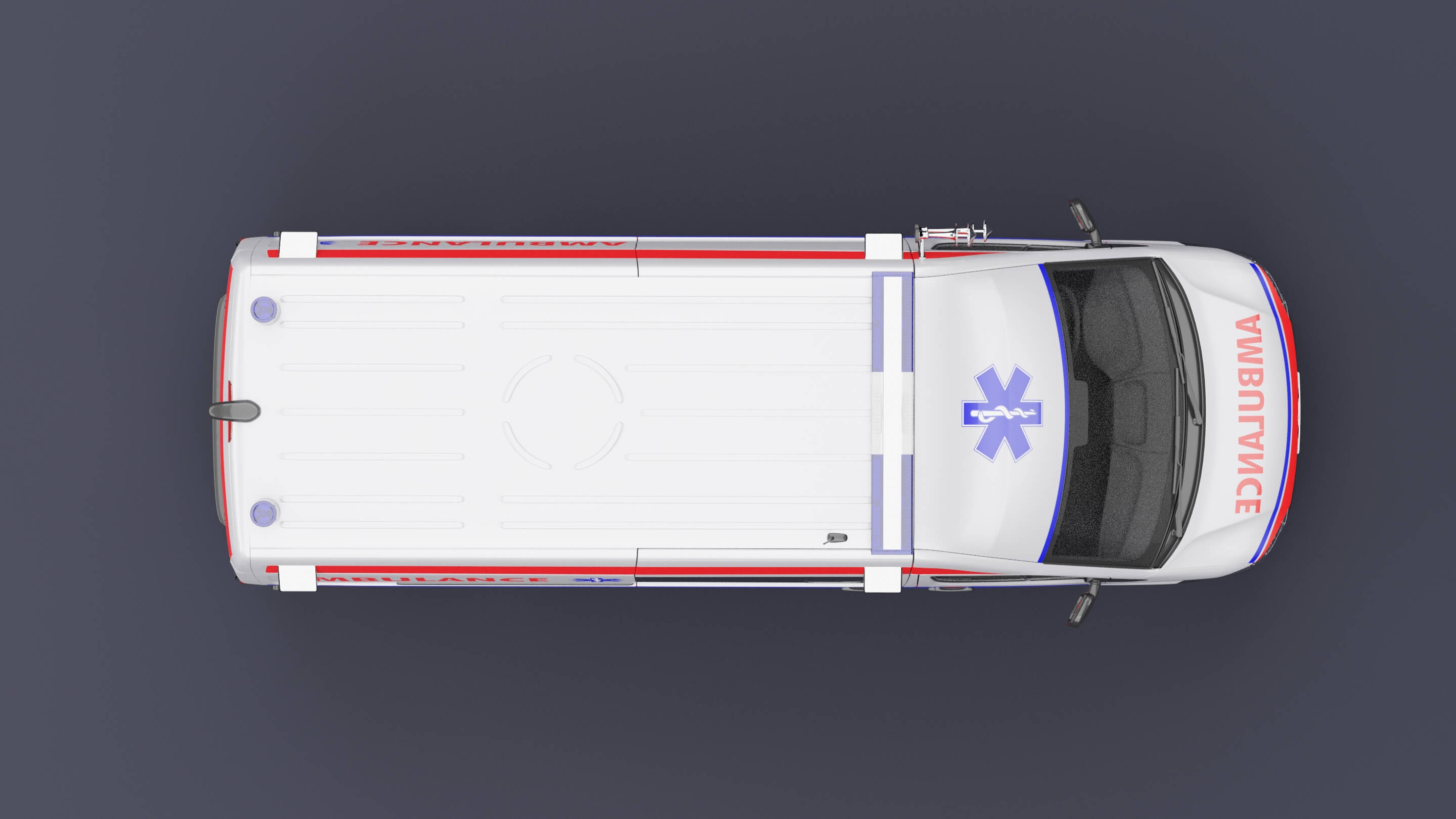 Ambulance Honda 3D Model