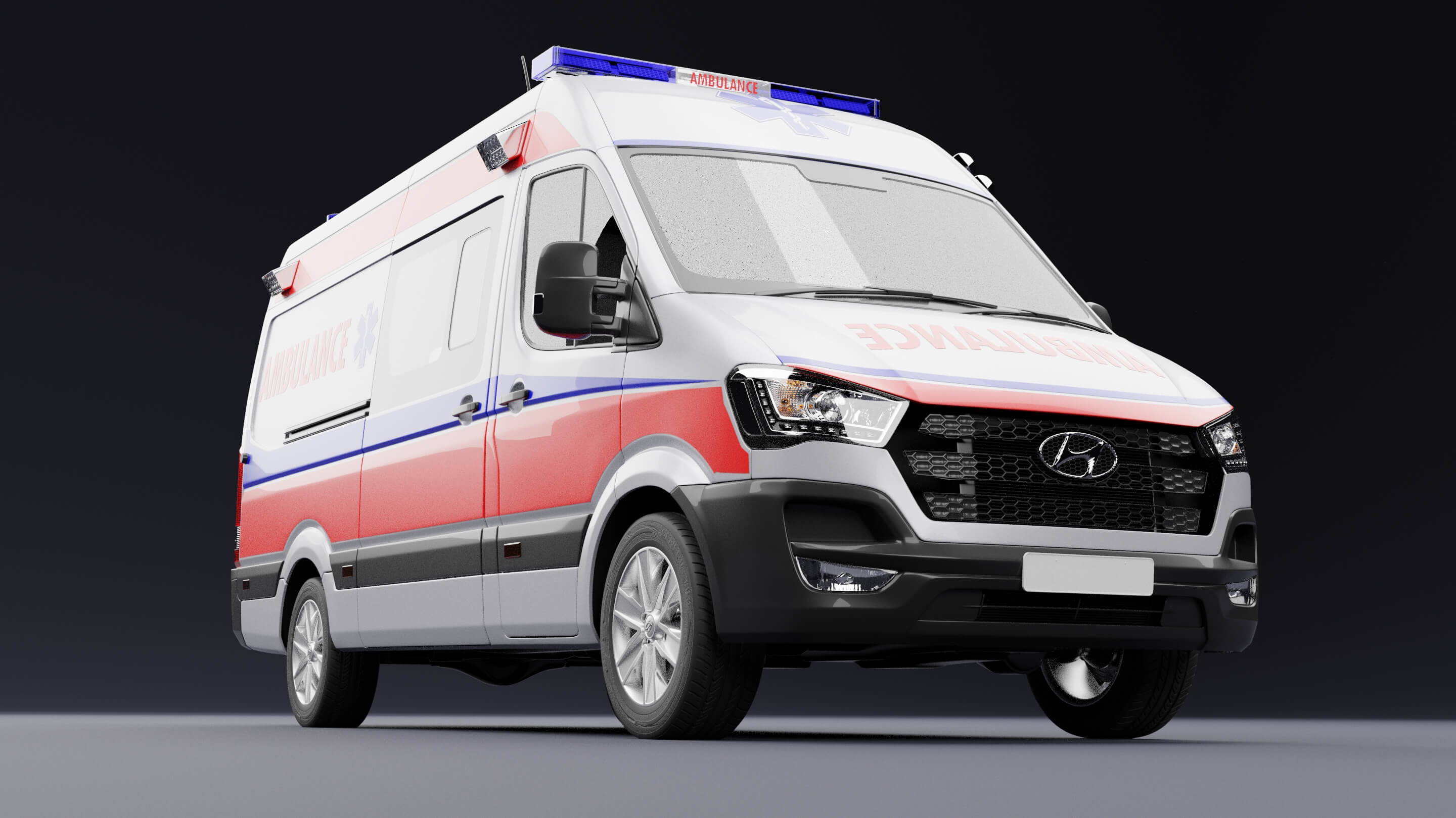 Ambulance Honda 3D Model
