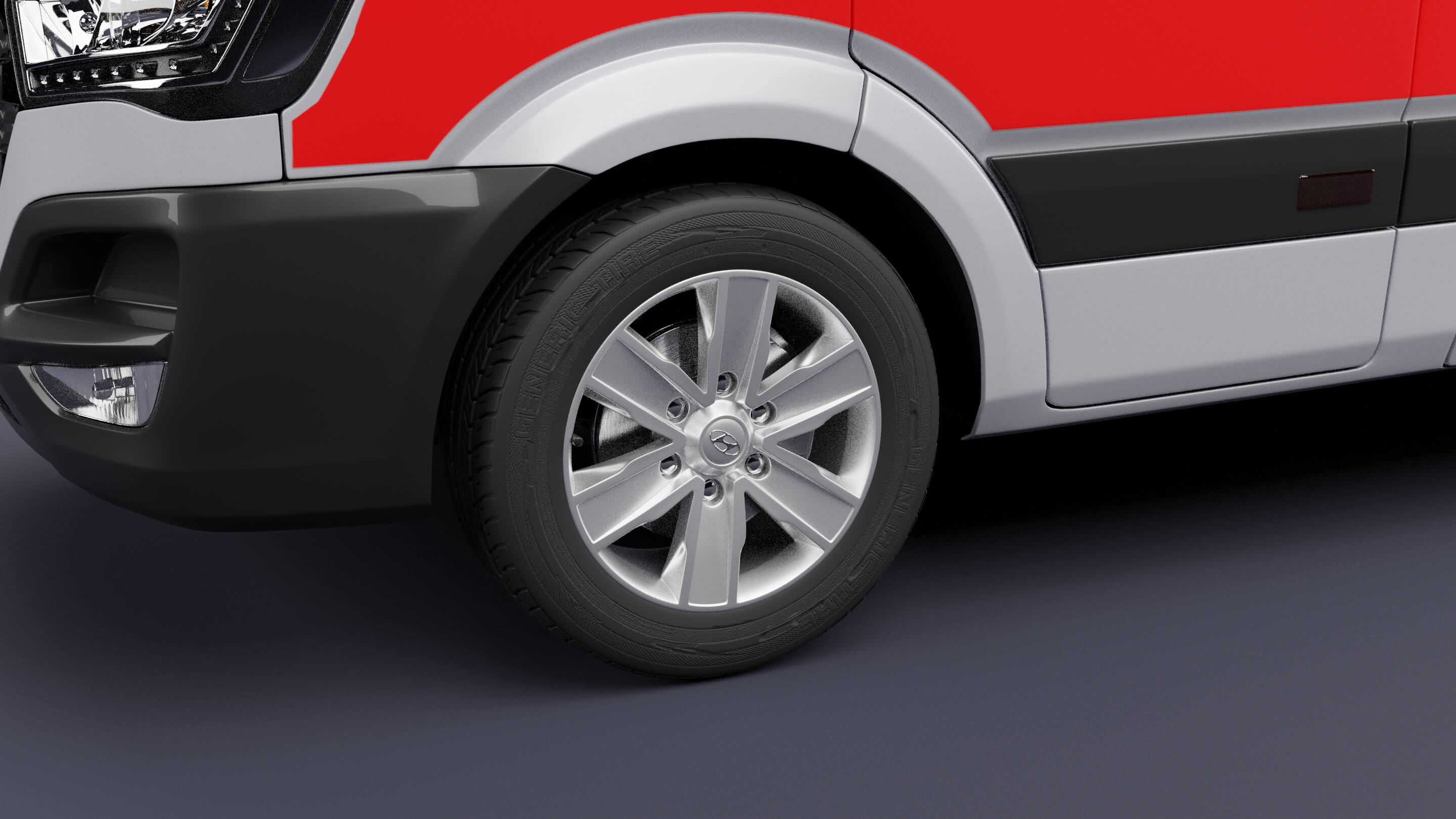 Ambulance Honda 3D Model
