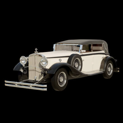 Classic 1930s Luxury Vintage Limousine