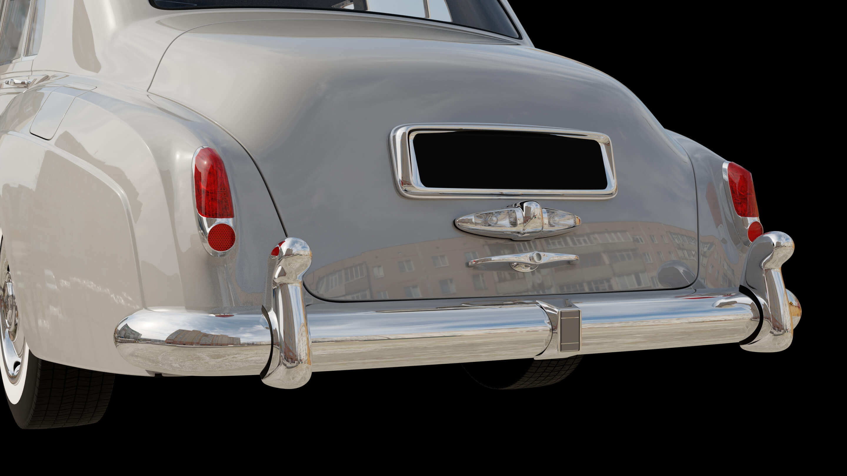 Classic Cloud Saloon 3D Model