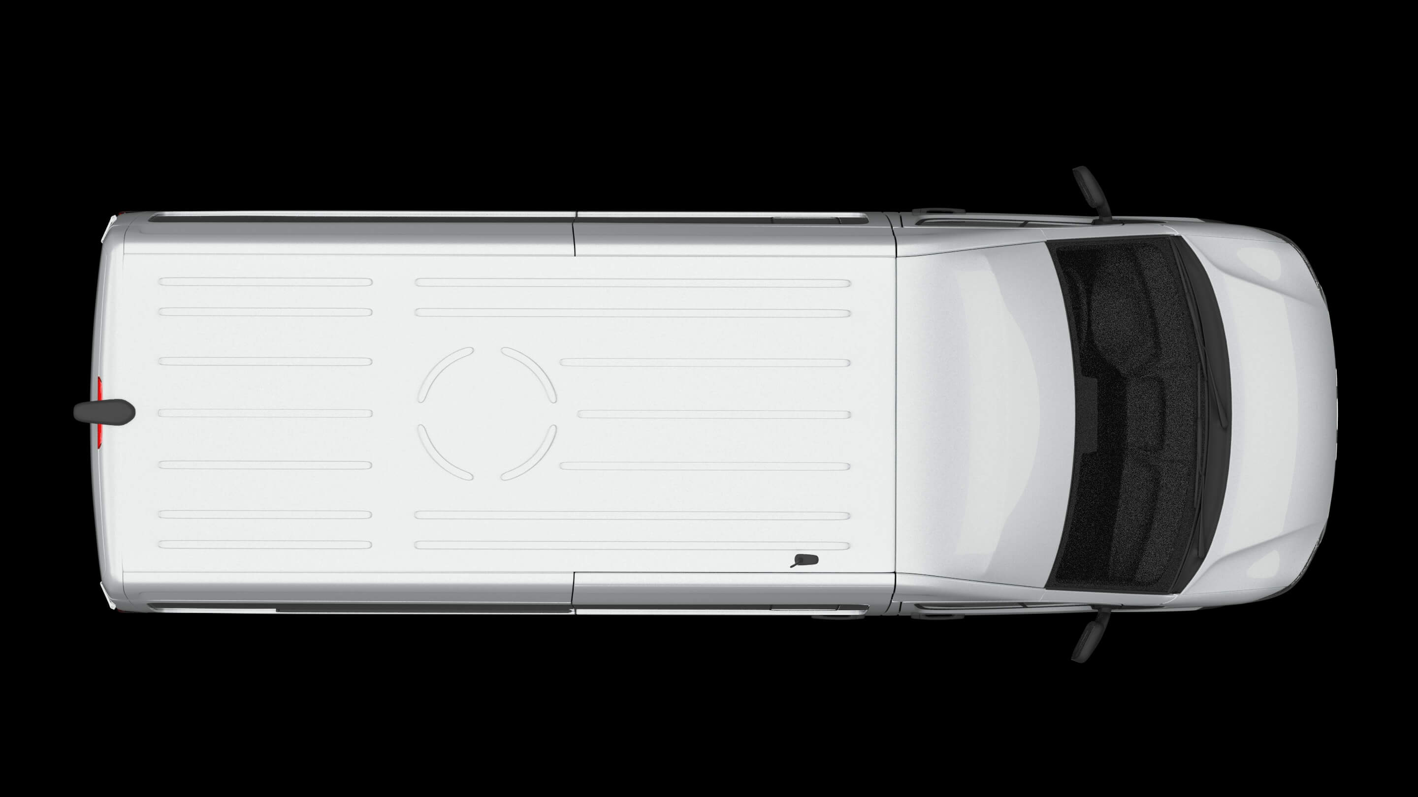 Modern Minibus Van 3D Model