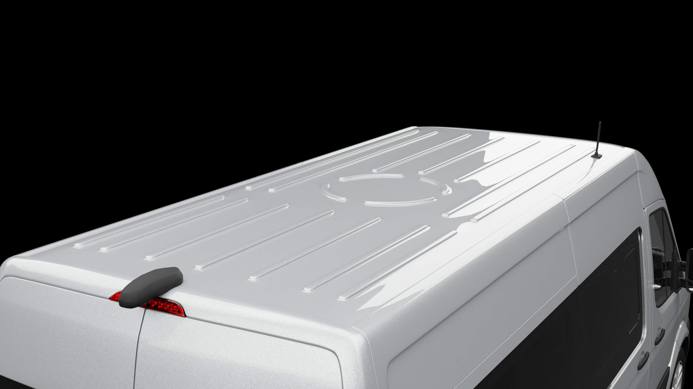 Modern Minibus Van 3D Model