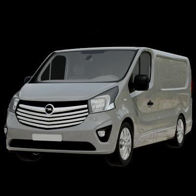 Modern Cargo Van Rigged