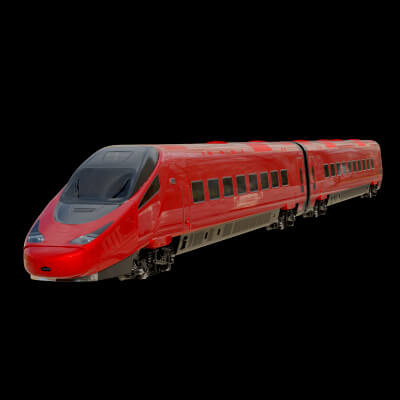 Modern High-Speed Bullet Train
