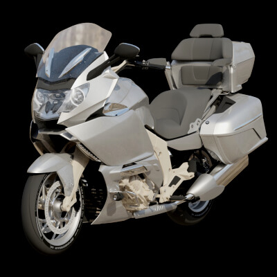 Modern Luxury Touring Motorcycle