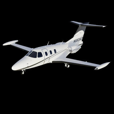 Twin Engine Light Business Jet Aircraft