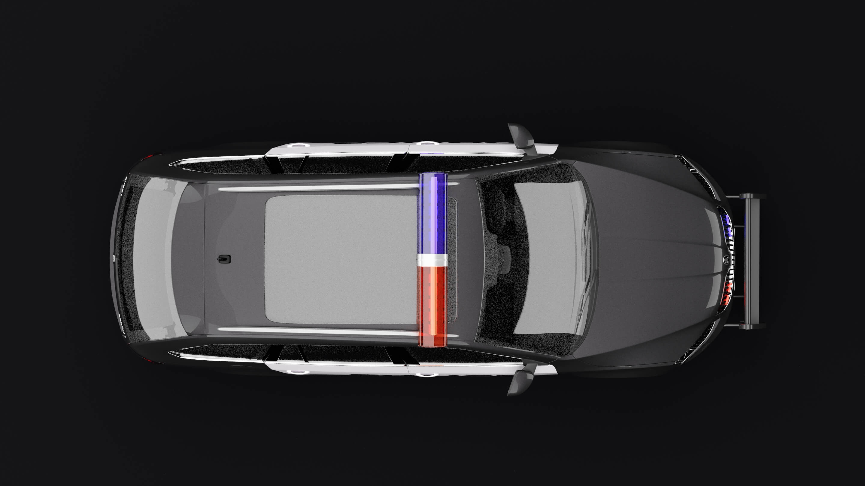 Police Skoda Octavia 3D Model